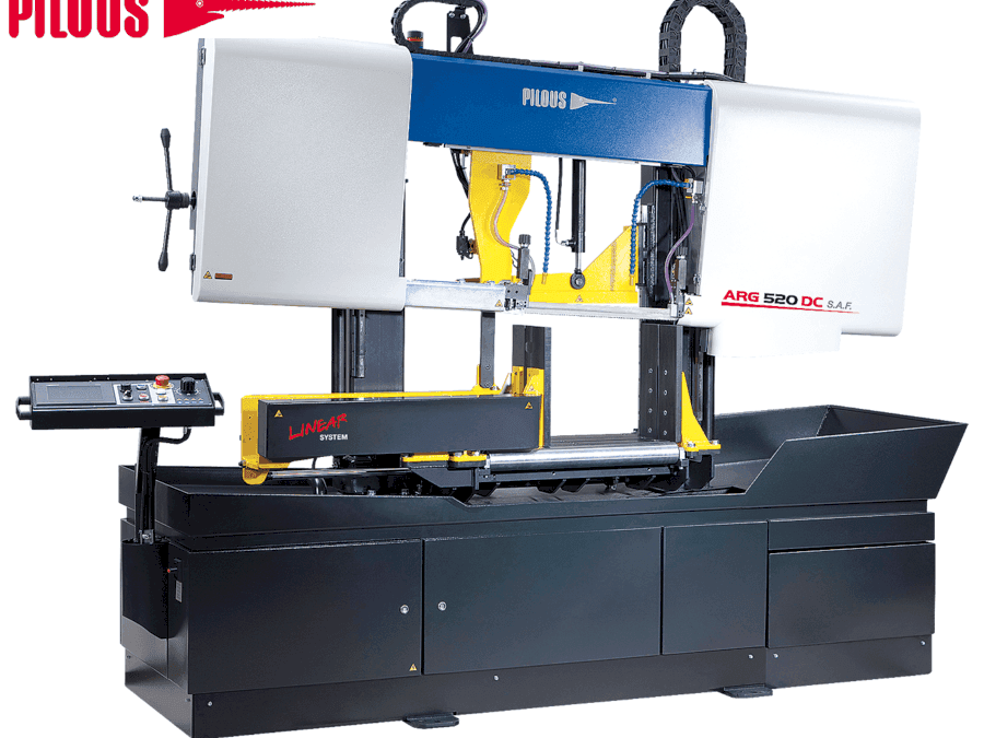 Вид станка Pilous ARG 520 DC спереди