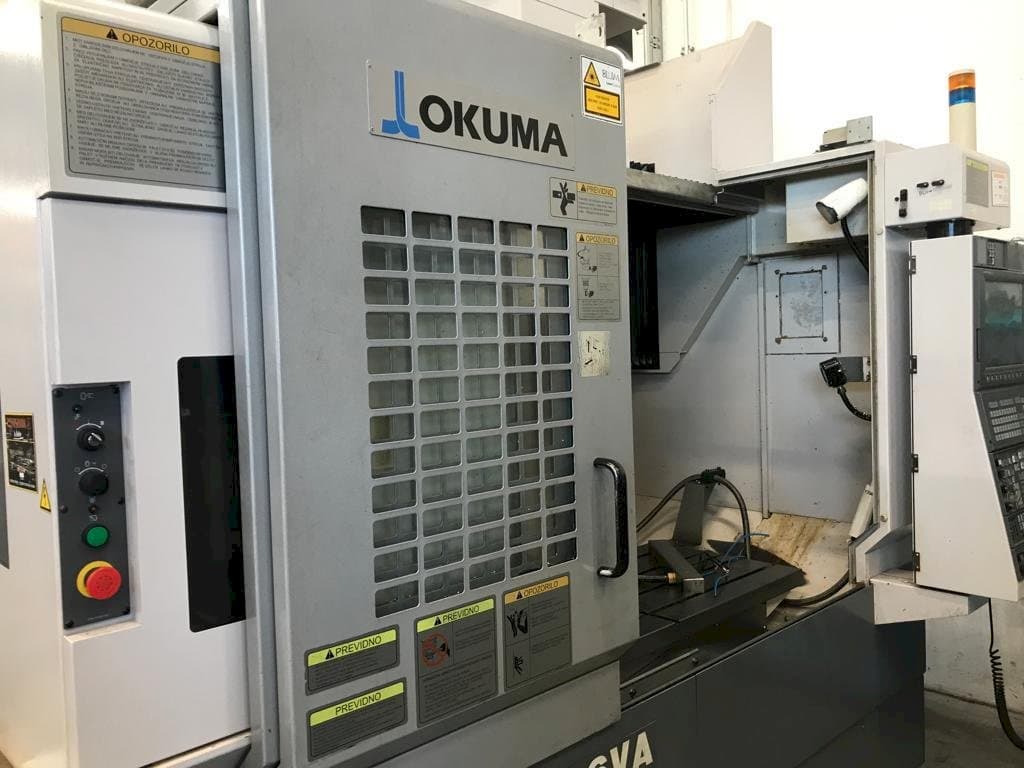 Вид станка Okuma MB 56 VA спереди