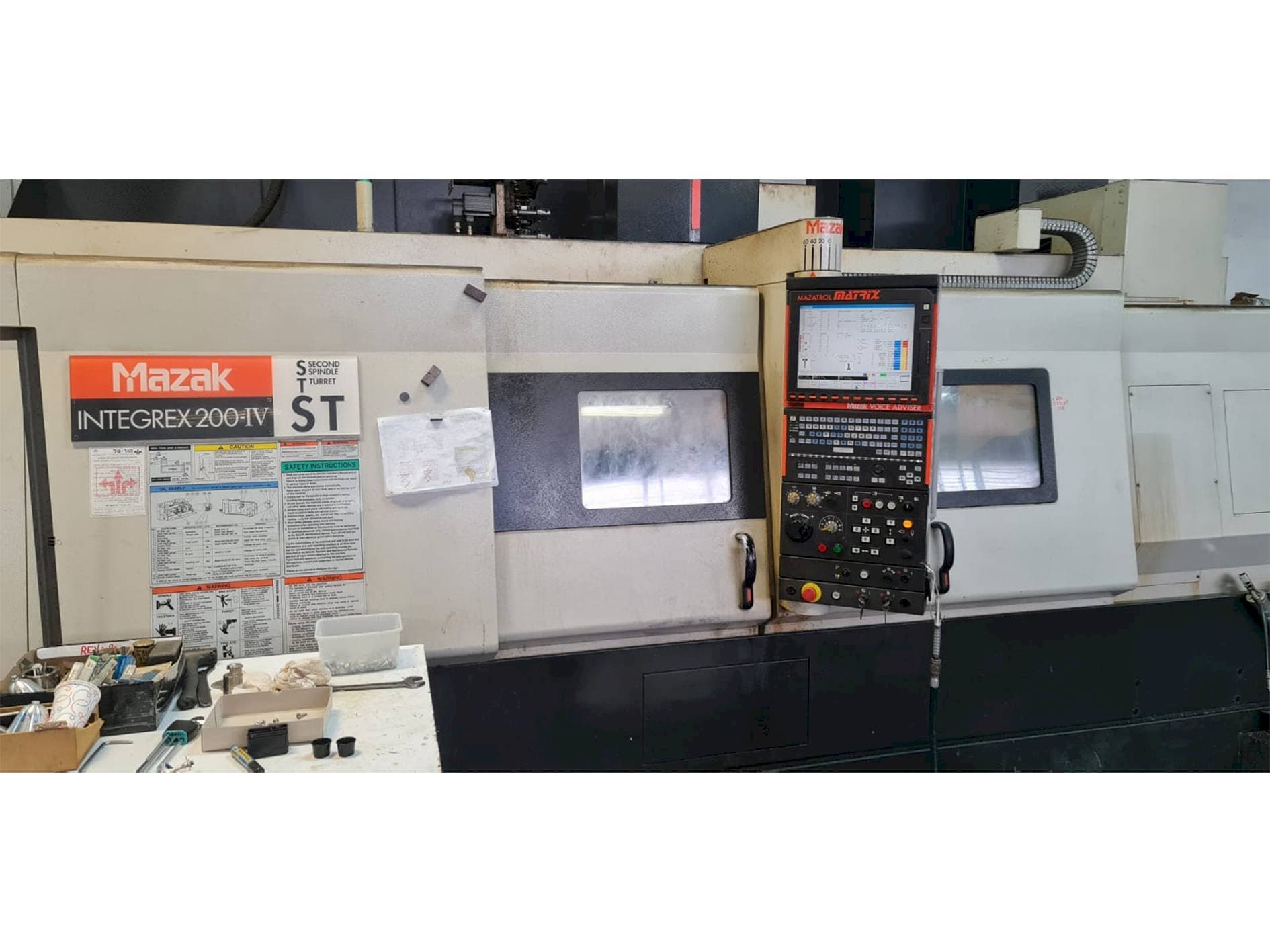 Вид станка Mazak Integrex 200-IV ST спереди