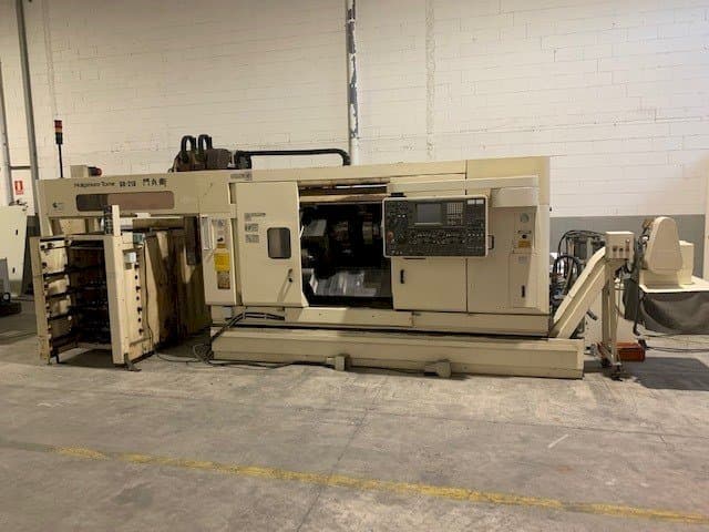 Вид станка NAKAMURA-TOME TW-20 спереди