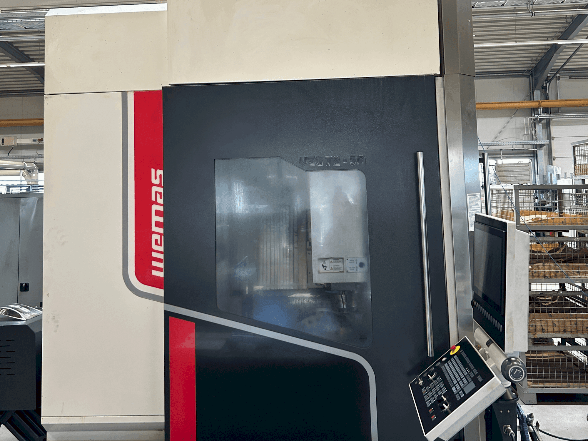 Вид станка WEMAS VZG 72-5A  спереди