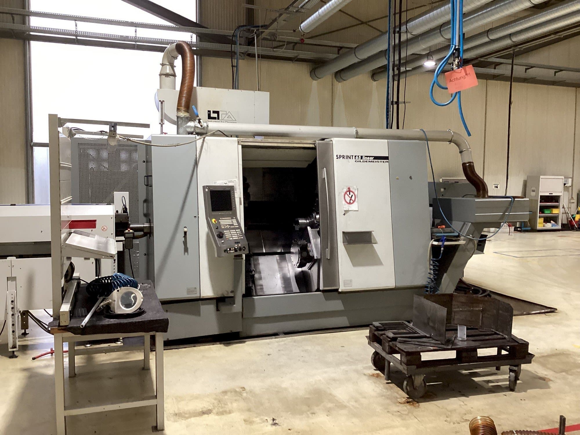 Вид станка DMG GILDEMEISTER Sprint 65 Linear спереди