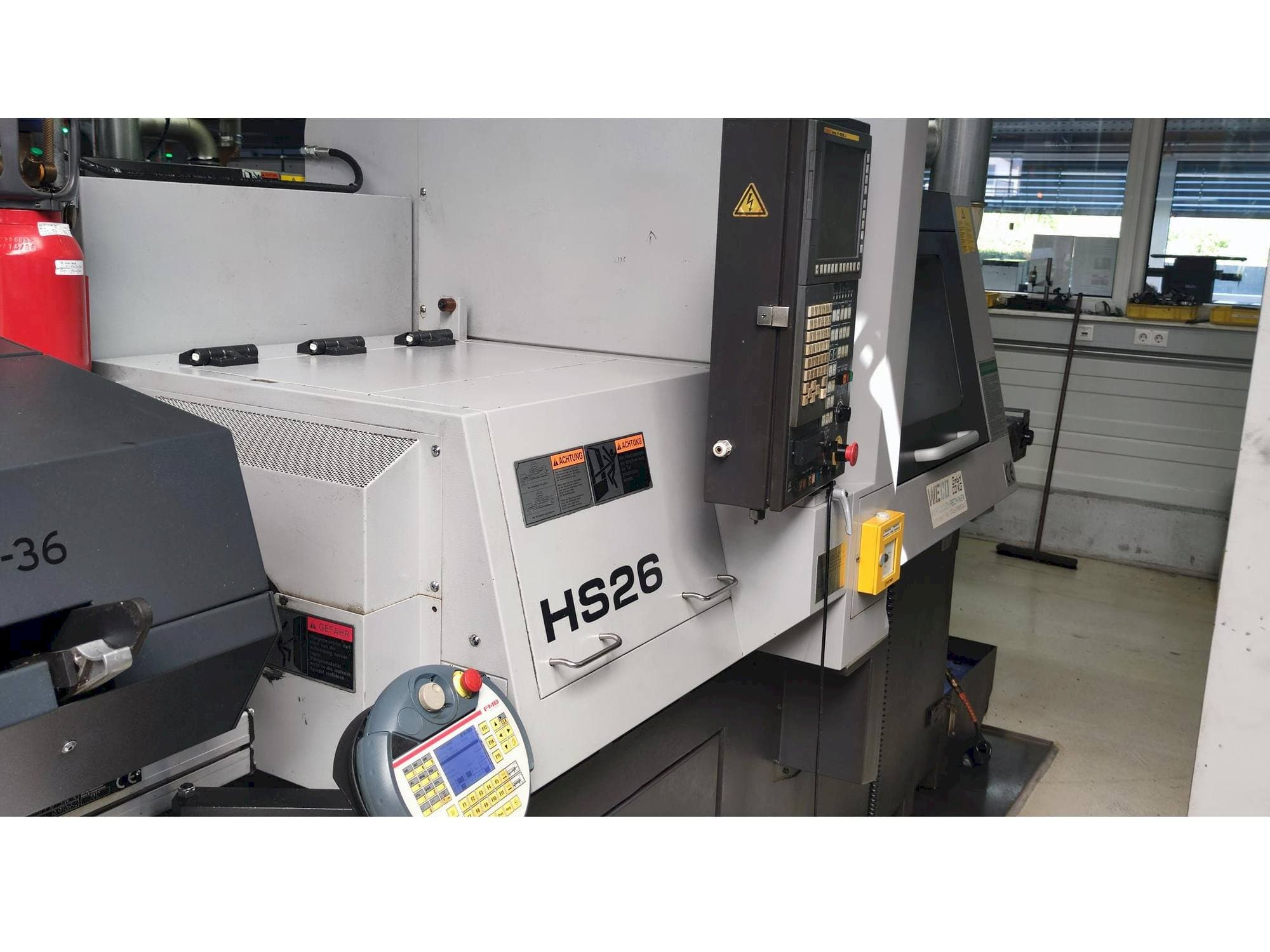 Вид станка с TSUGAMI HS26 правой стороны