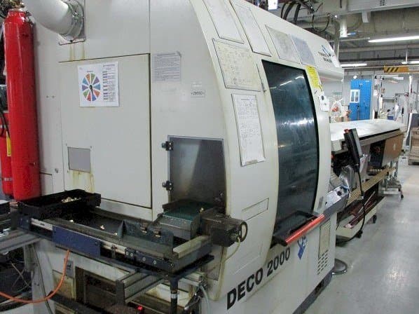 Вид станка с Tornos-Bechler DECO 20 правой стороны