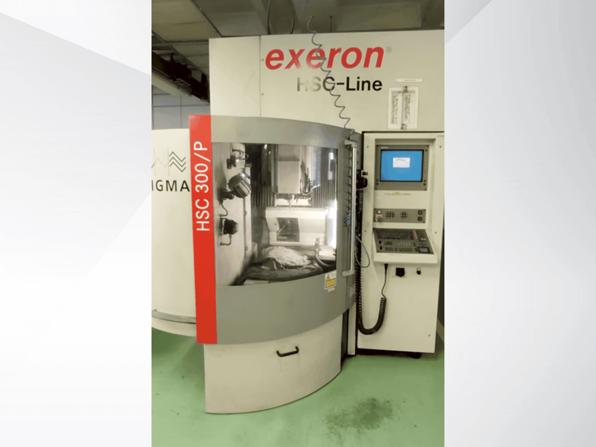 Вид станка EXTRON Digma HSC 300/P спереди