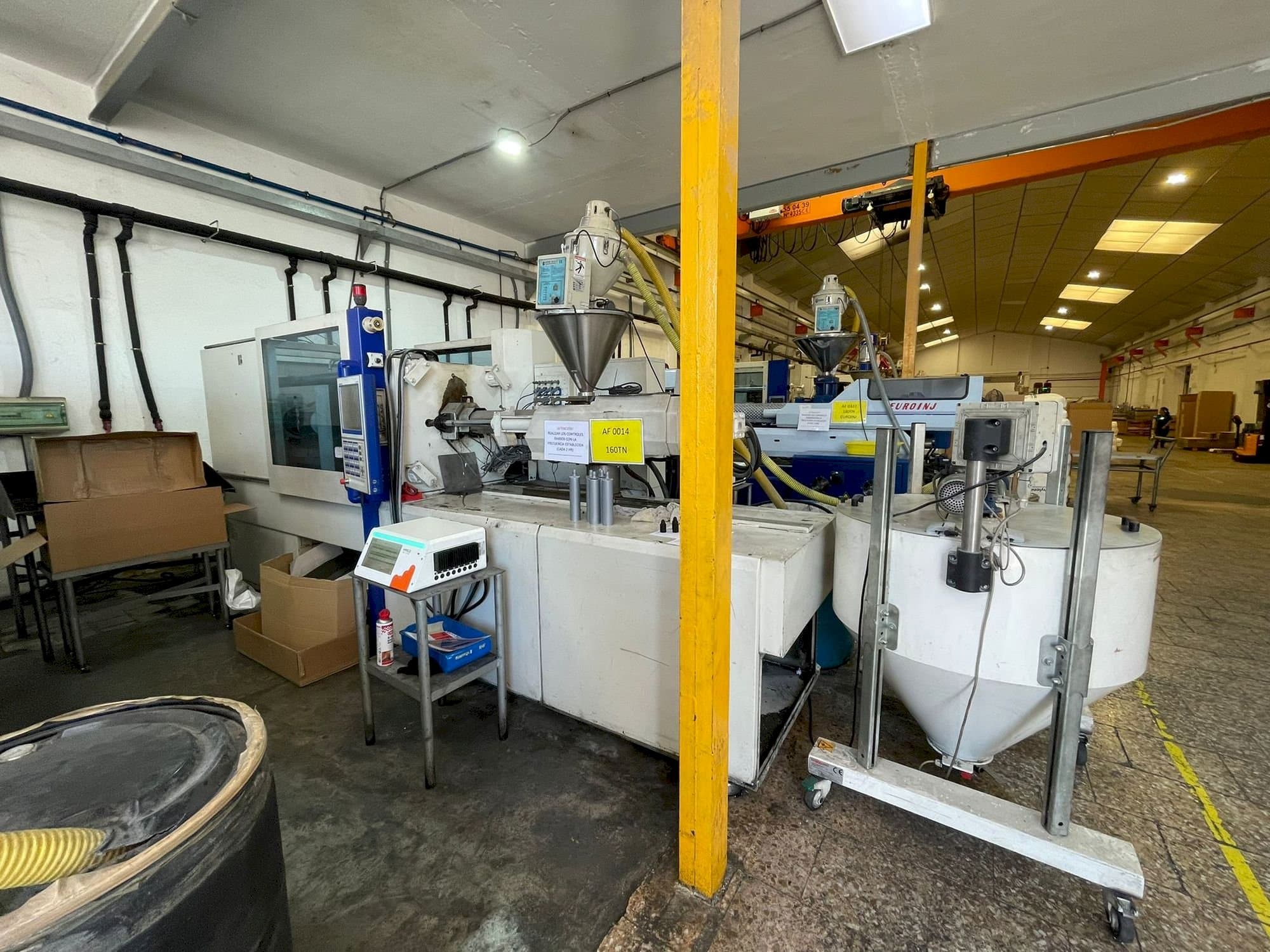 Вид станка Battenfeld HM 160/525 E спереди