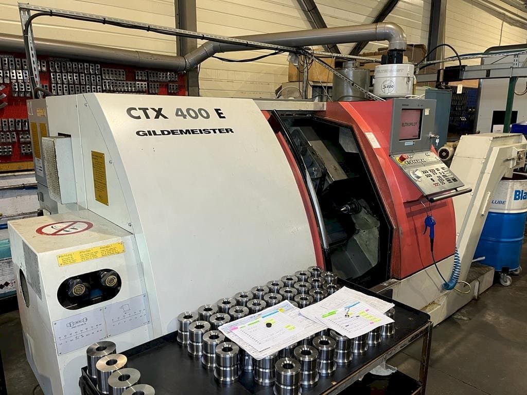 Вид станка Gildemeister CTX 400 E спереди