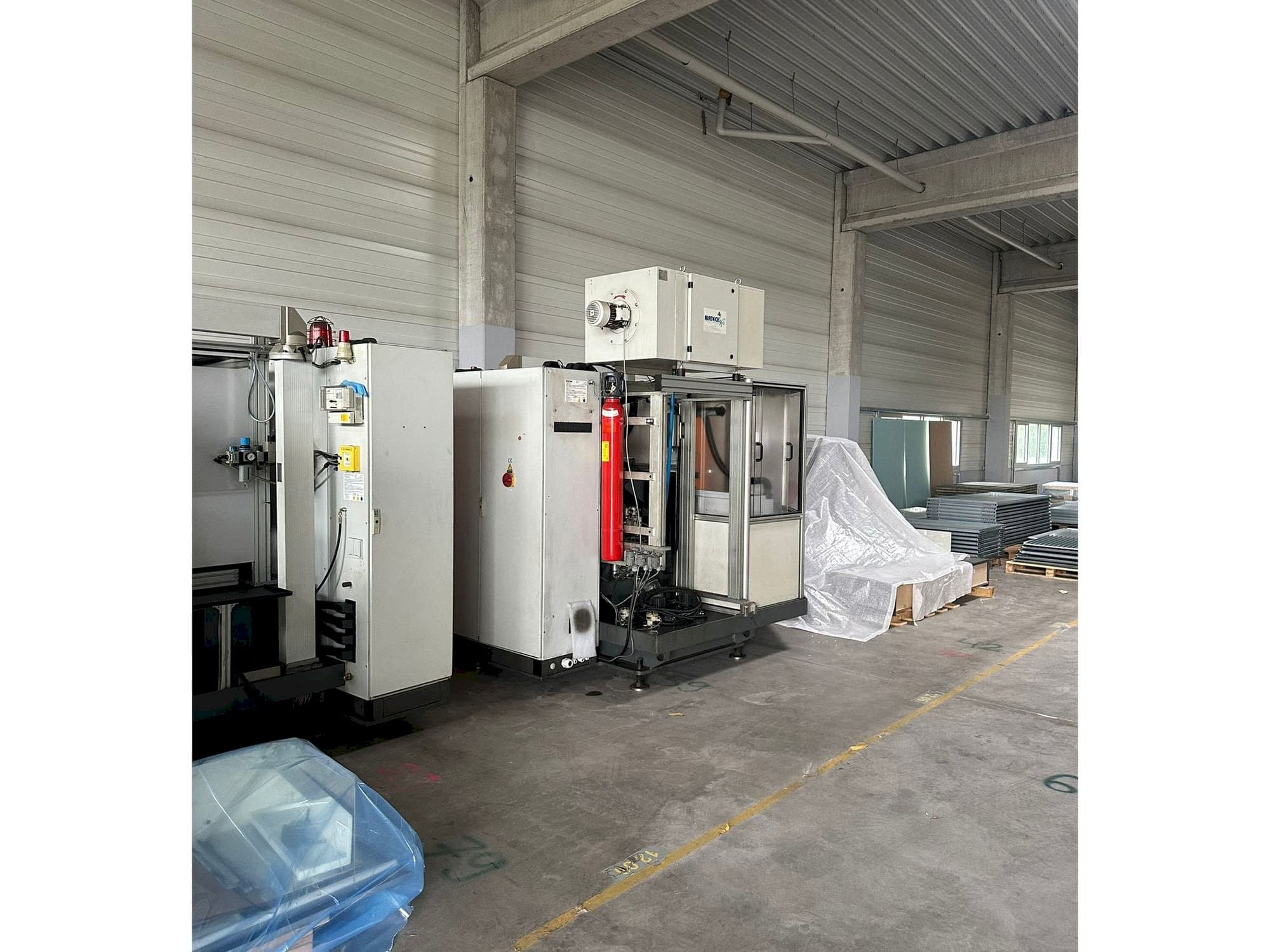 Вид станка Geiger CNC спереди