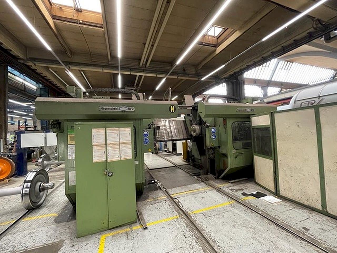 Вид станка Hegenscheidt PN 190  спереди
