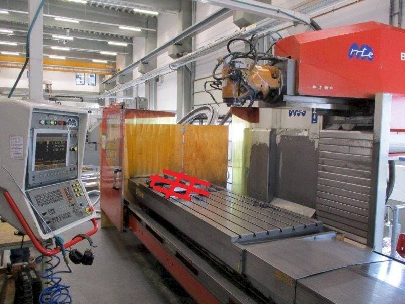 Вид станка MTE BF-2700 спереди