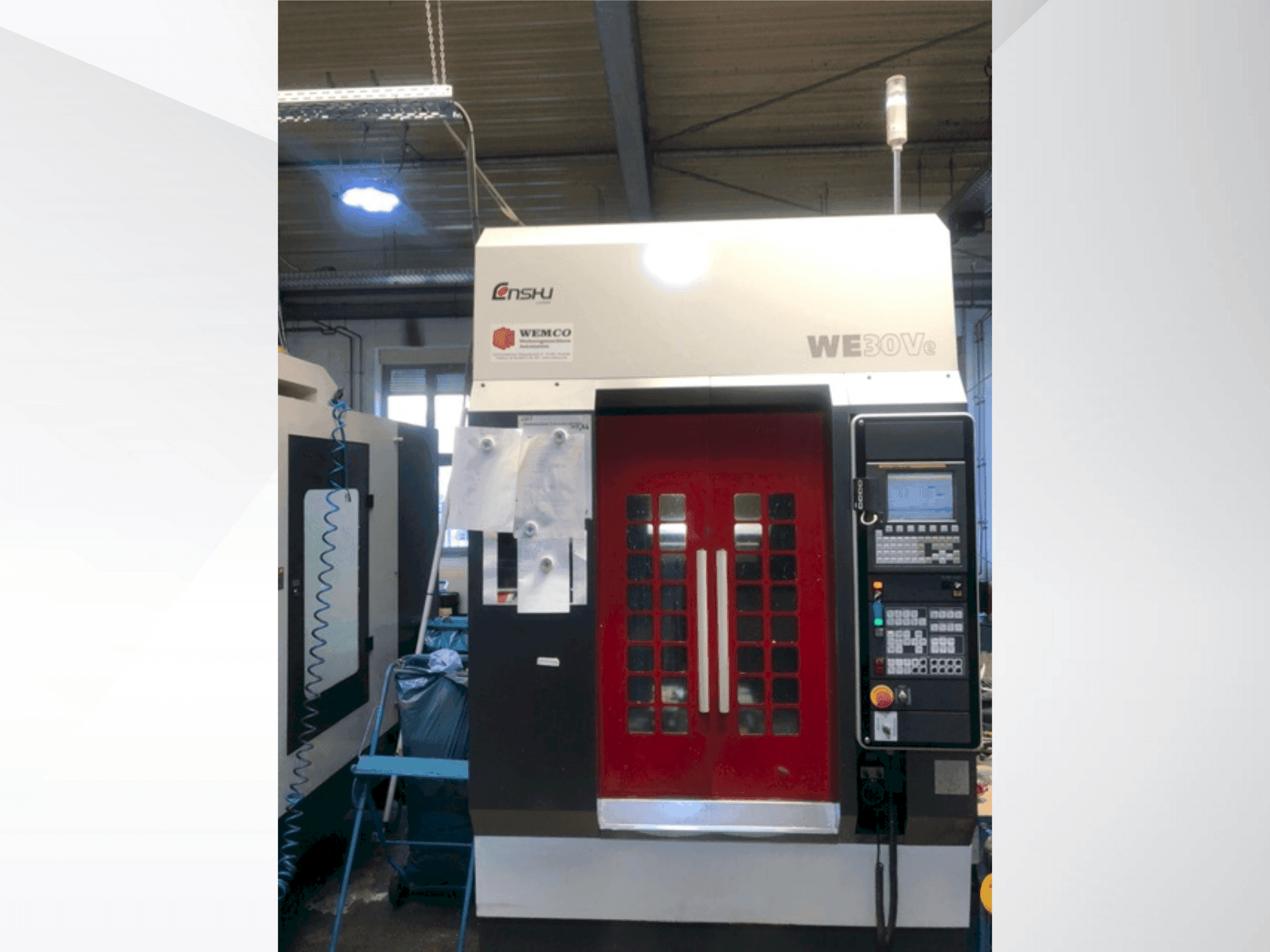 Вид станка Enshu WE30Ve  спереди