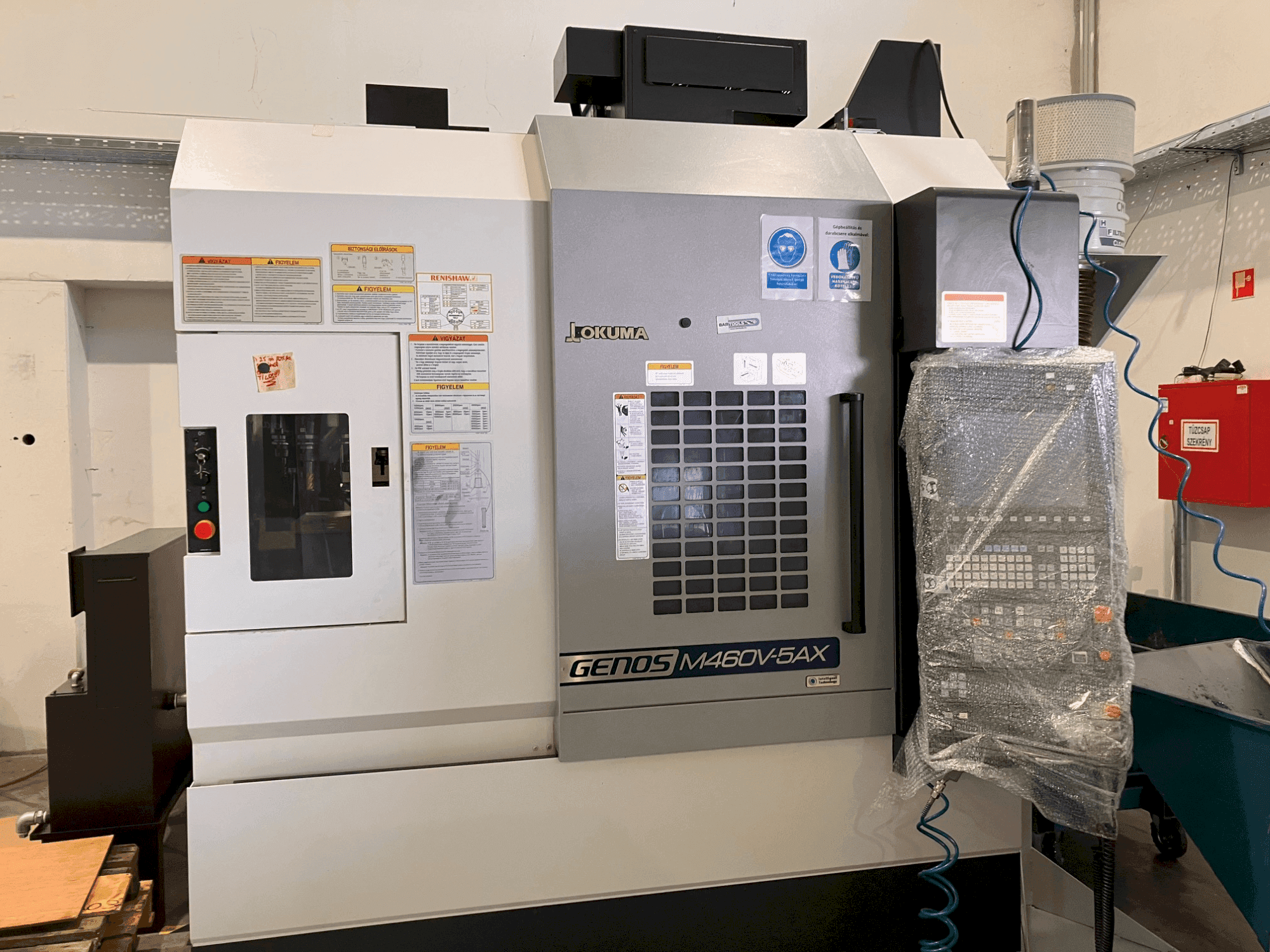 Вид станка Okuma GENOS M460V-5AX спереди