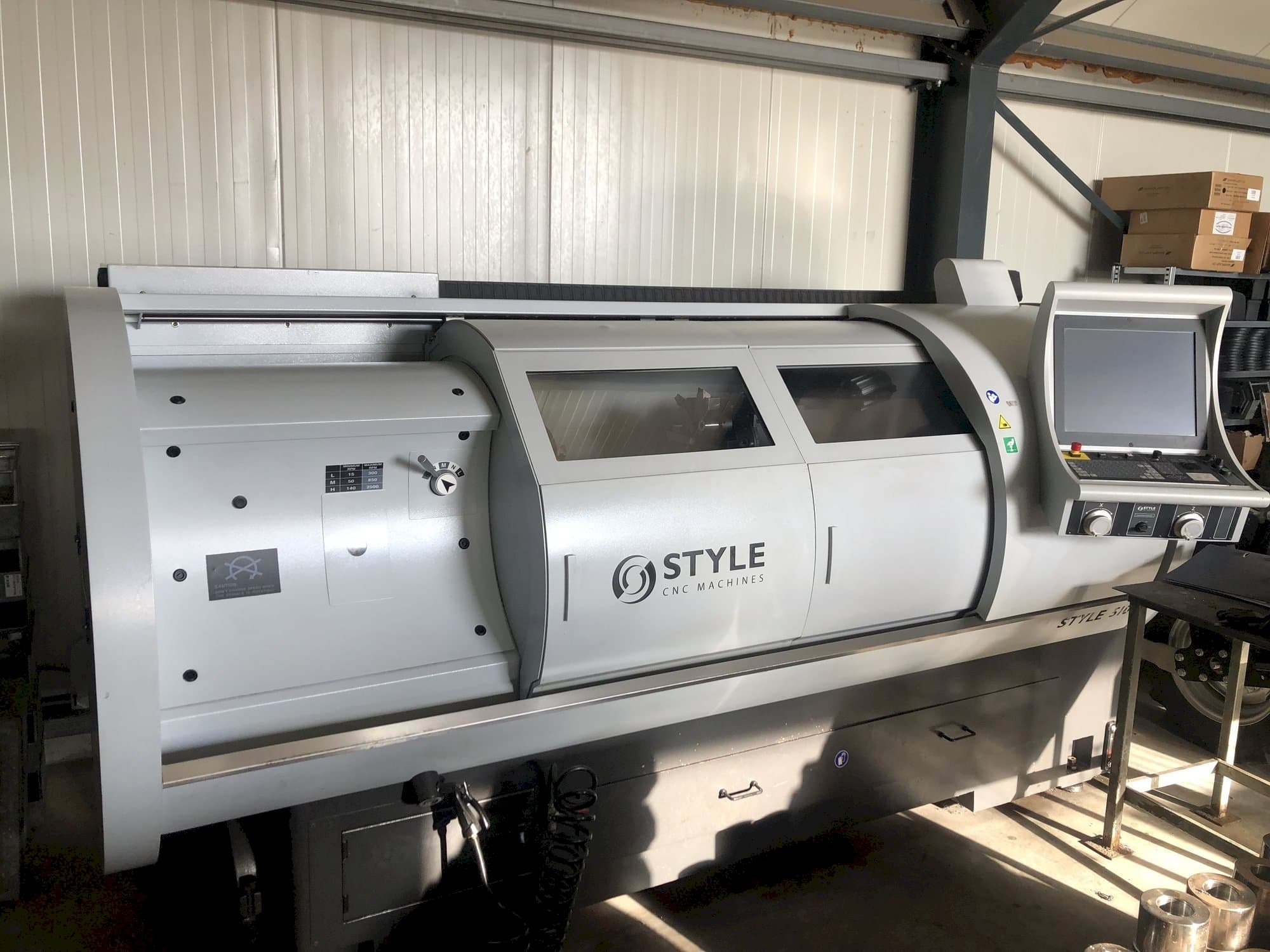 Вид станка STYLE 510  спереди