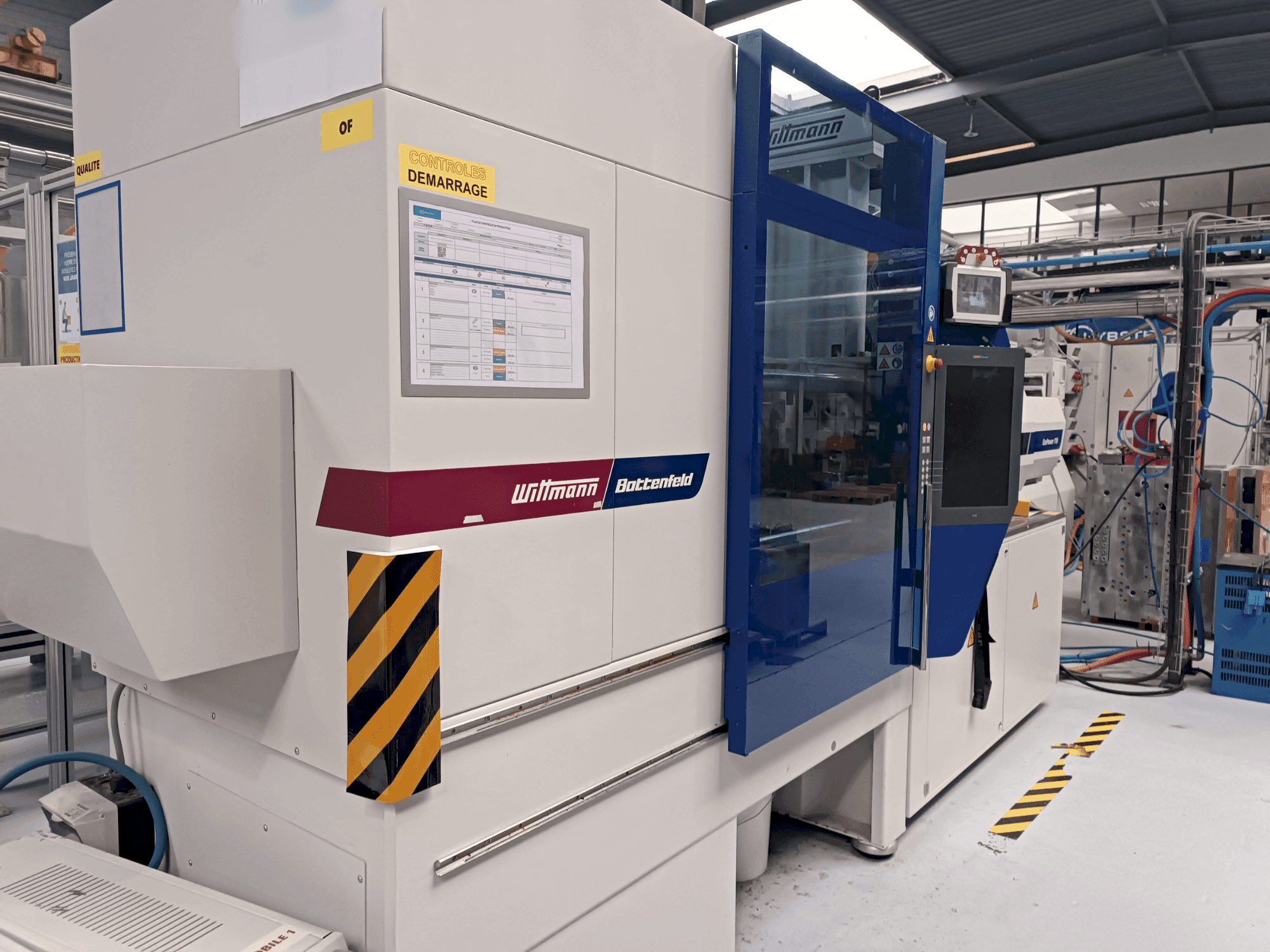 Вид станка Battenfeld Ecopower 110-130  спереди