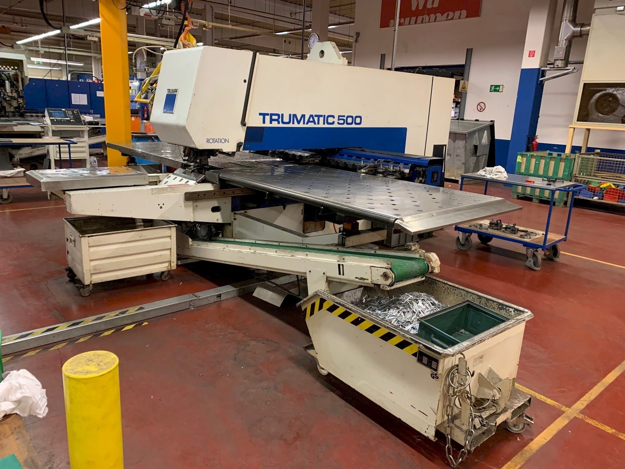 Вид станка Trumpf TC 500 R спереди