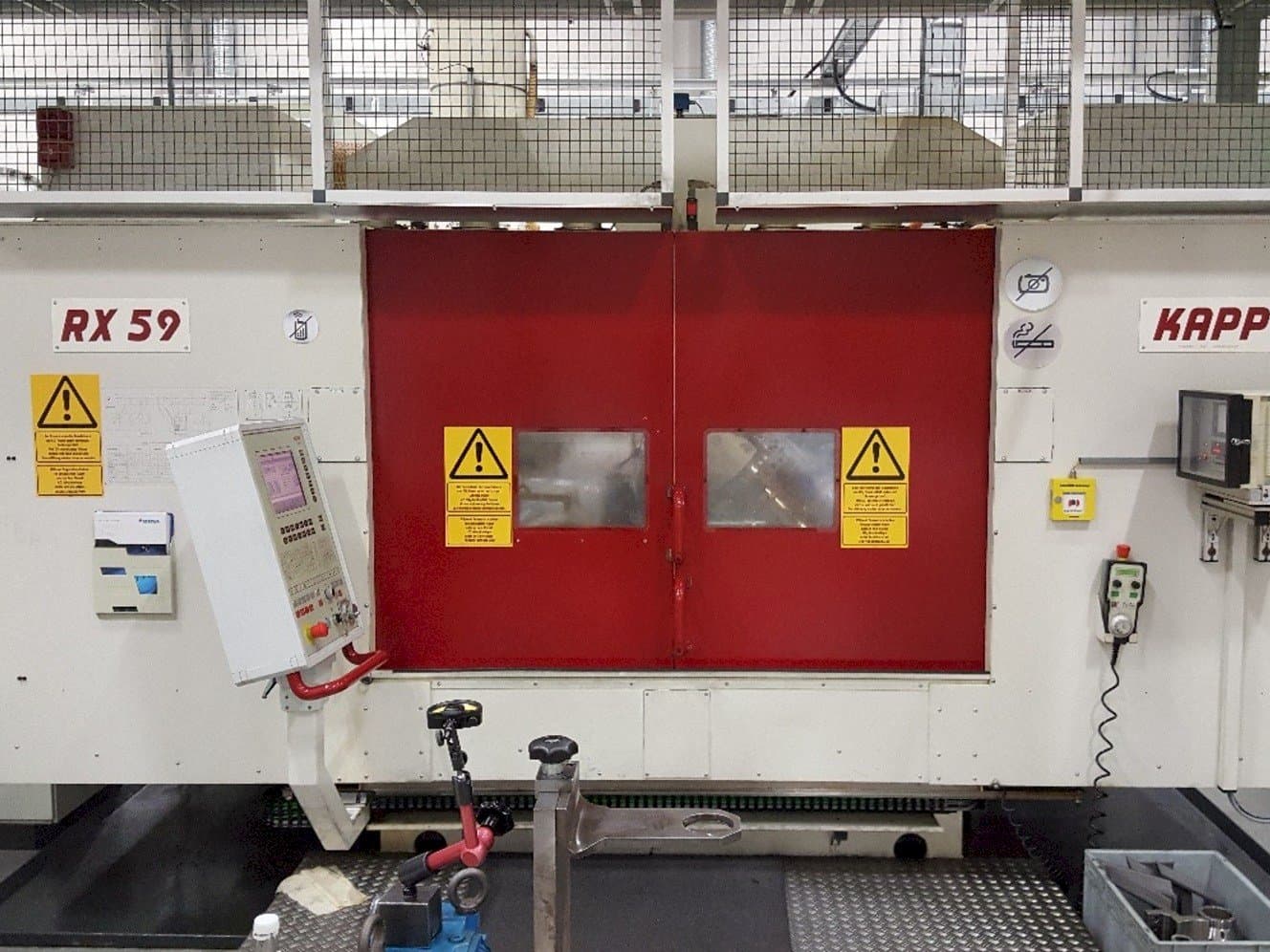 Вид станка Kapp RX59 спереди