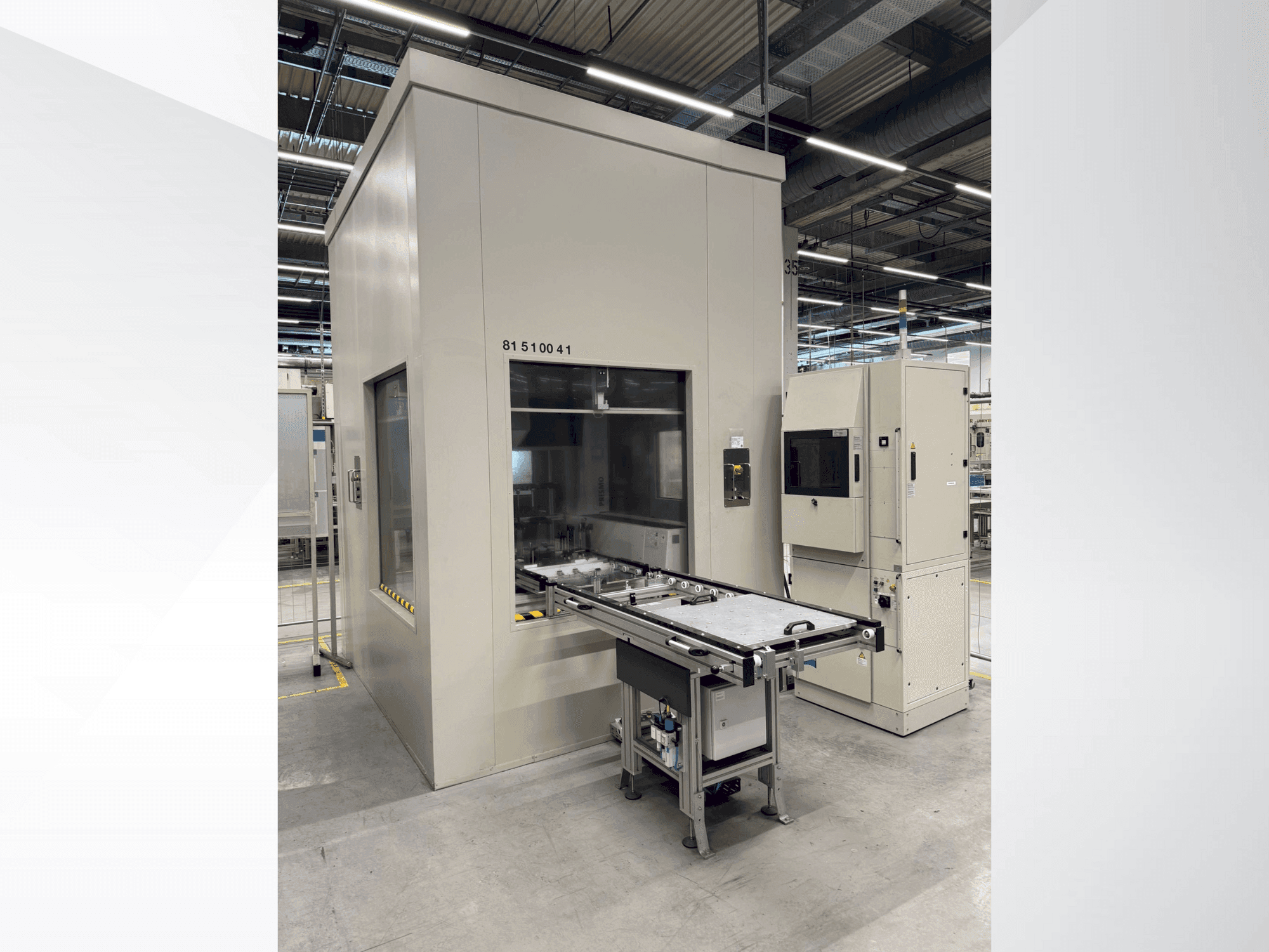 Вид станка HOFMANN CVK11-BH4  спереди