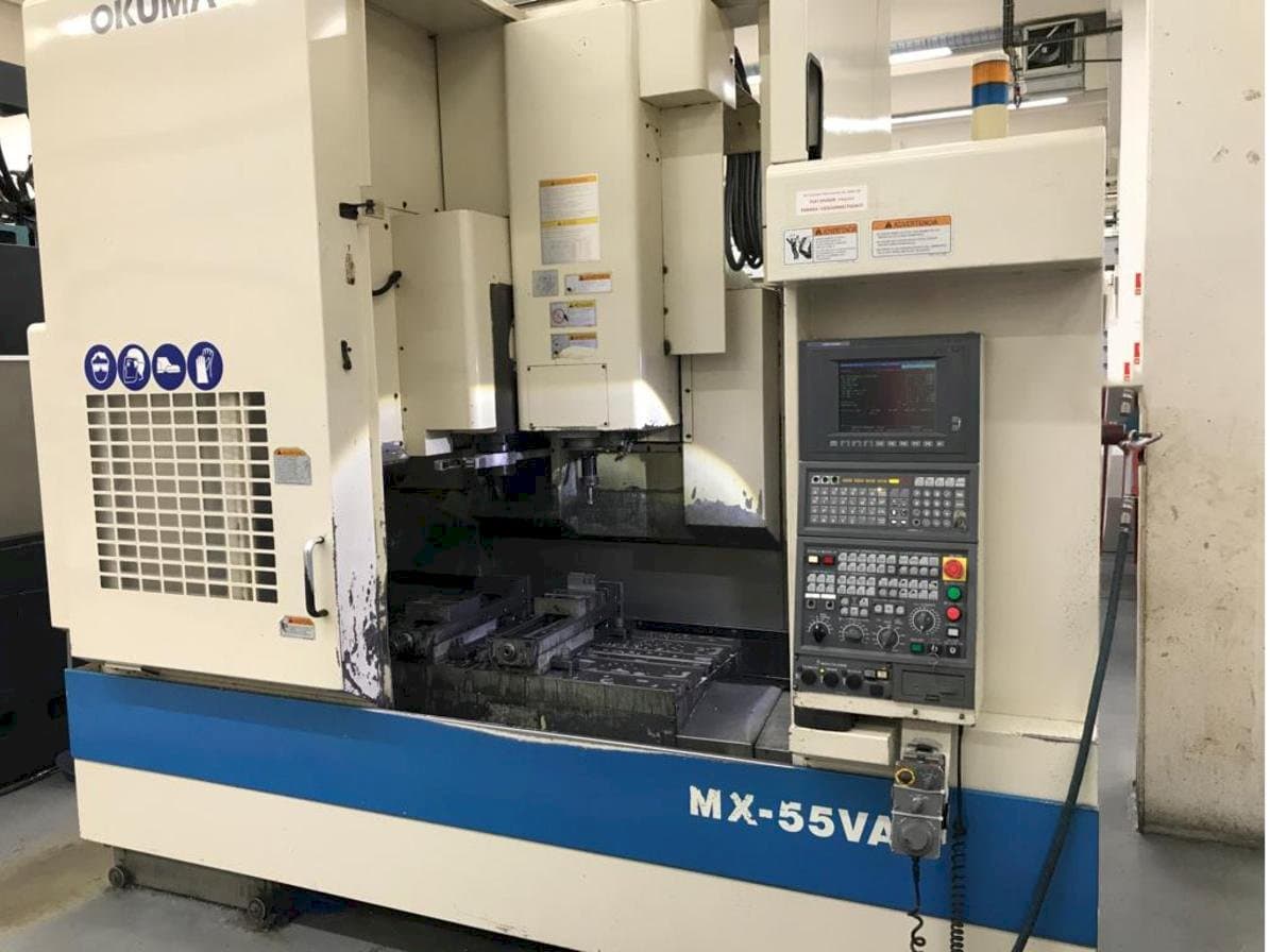 Вид станка Okuma MX55 спереди