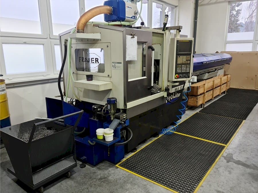 Вид станка с Maier MLK 32 D правой стороны