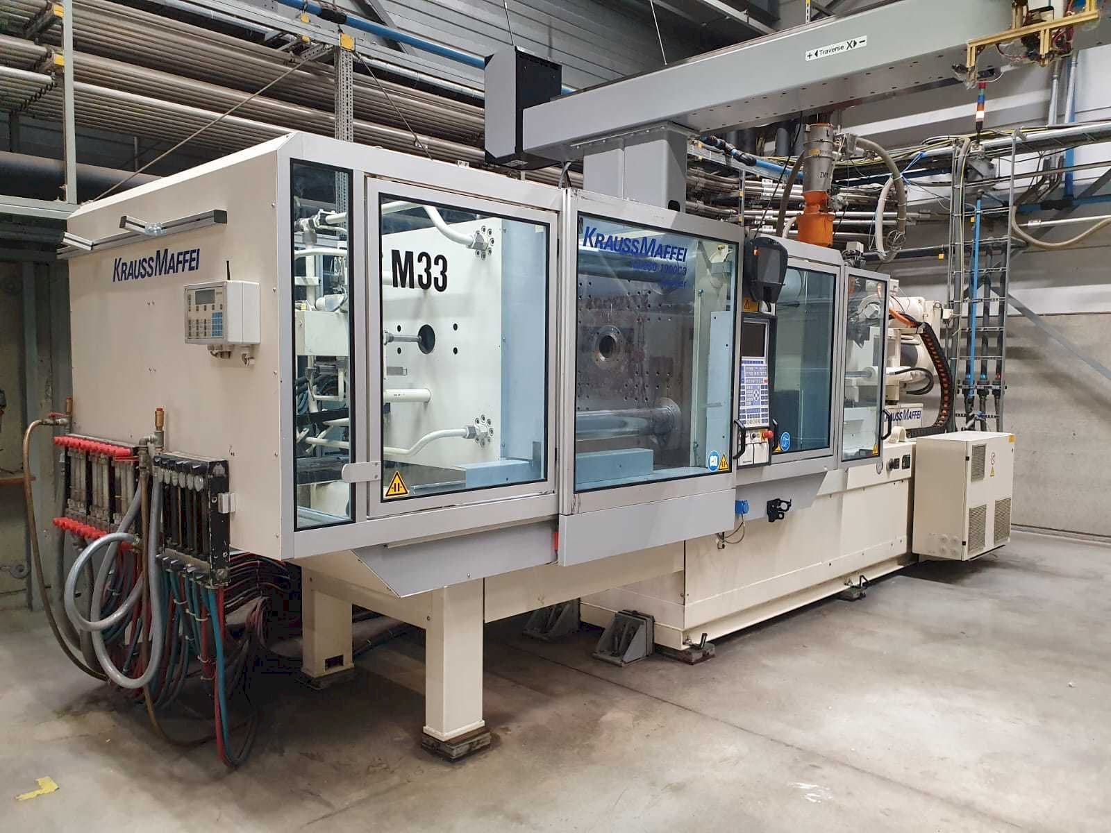 Вид станка Krauss Maffei 280-1900 C3 спереди