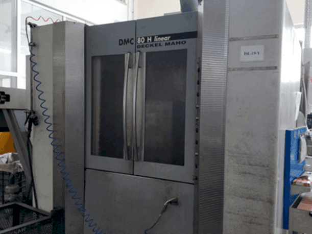 Вид станка DECKEL MAHO DMC 80 H linear спереди