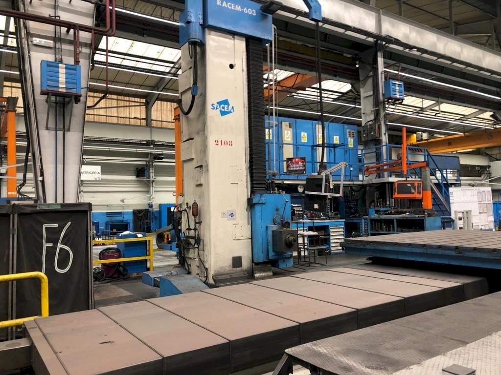 Вид станка Sacem Racem-603 спереди