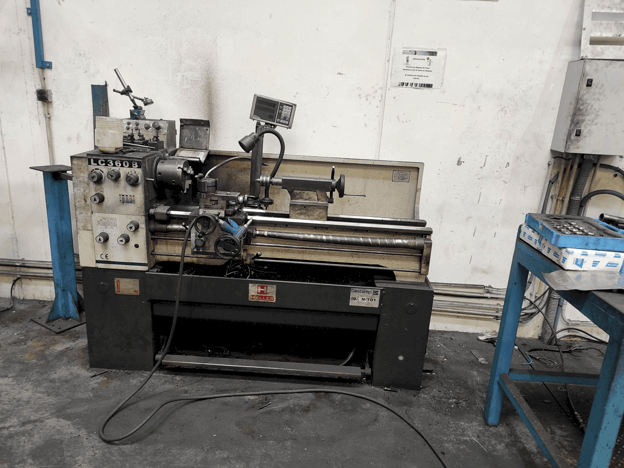 Вид станка HELLER LC 360 B спереди