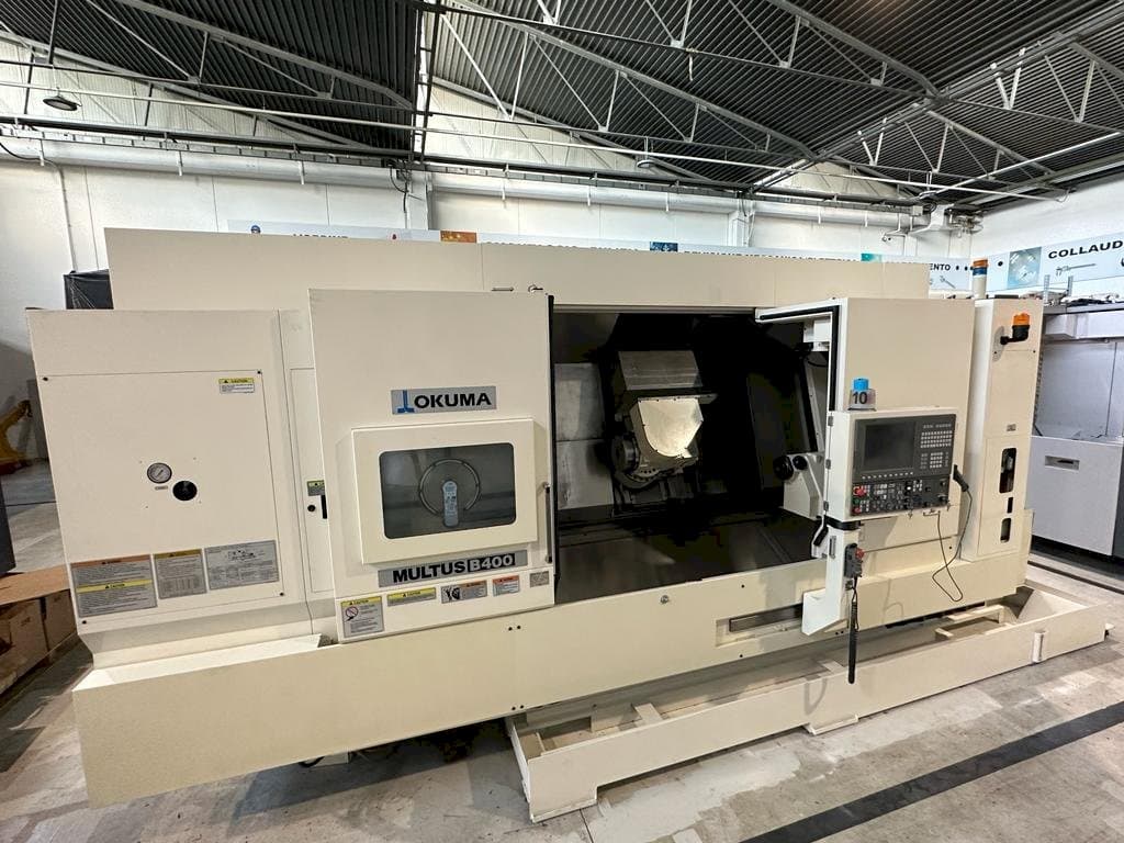 Вид станка Okuma MULTUS B400C спереди