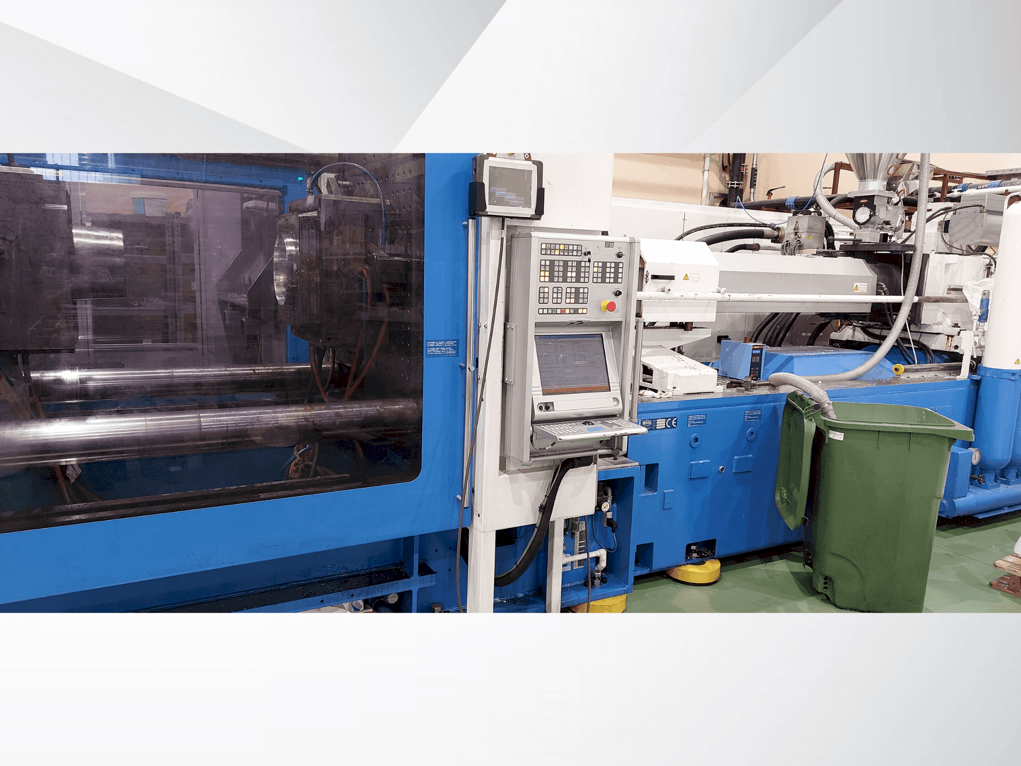 Вид станка Netstal S 6000-5500E  спереди