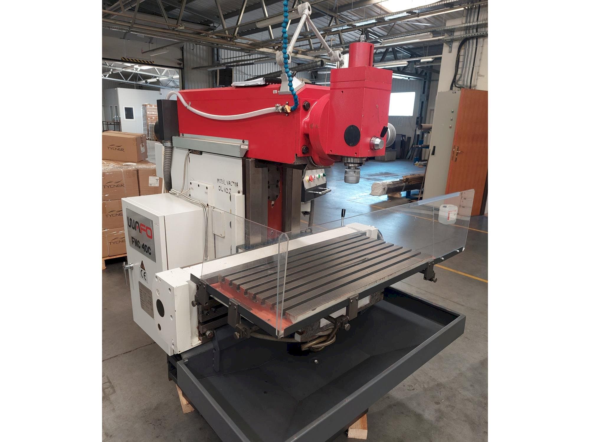 Вид станка WAFO FNC 40C спереди