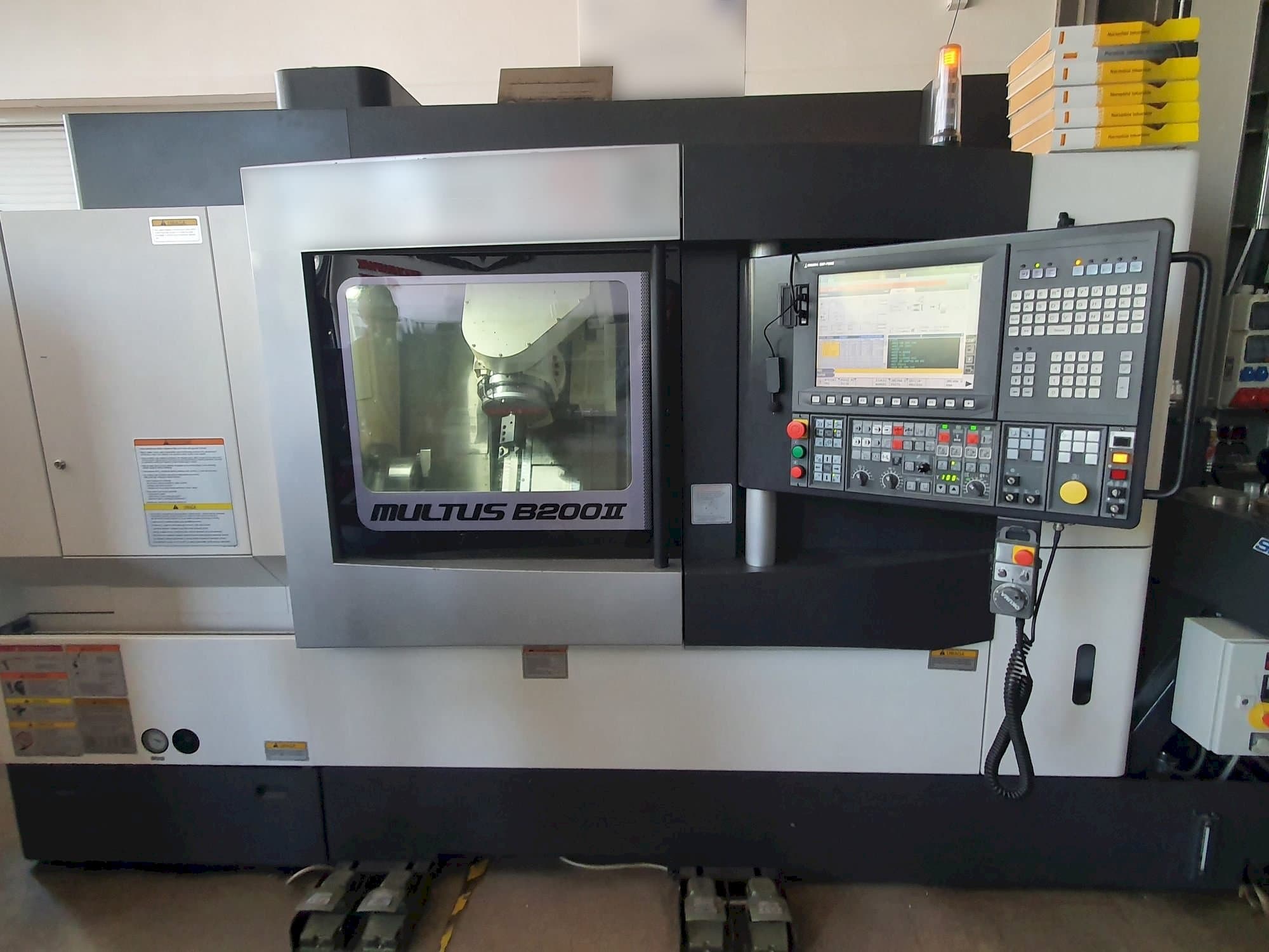 Вид станка Okuma MULTUS B200II CX750 спереди