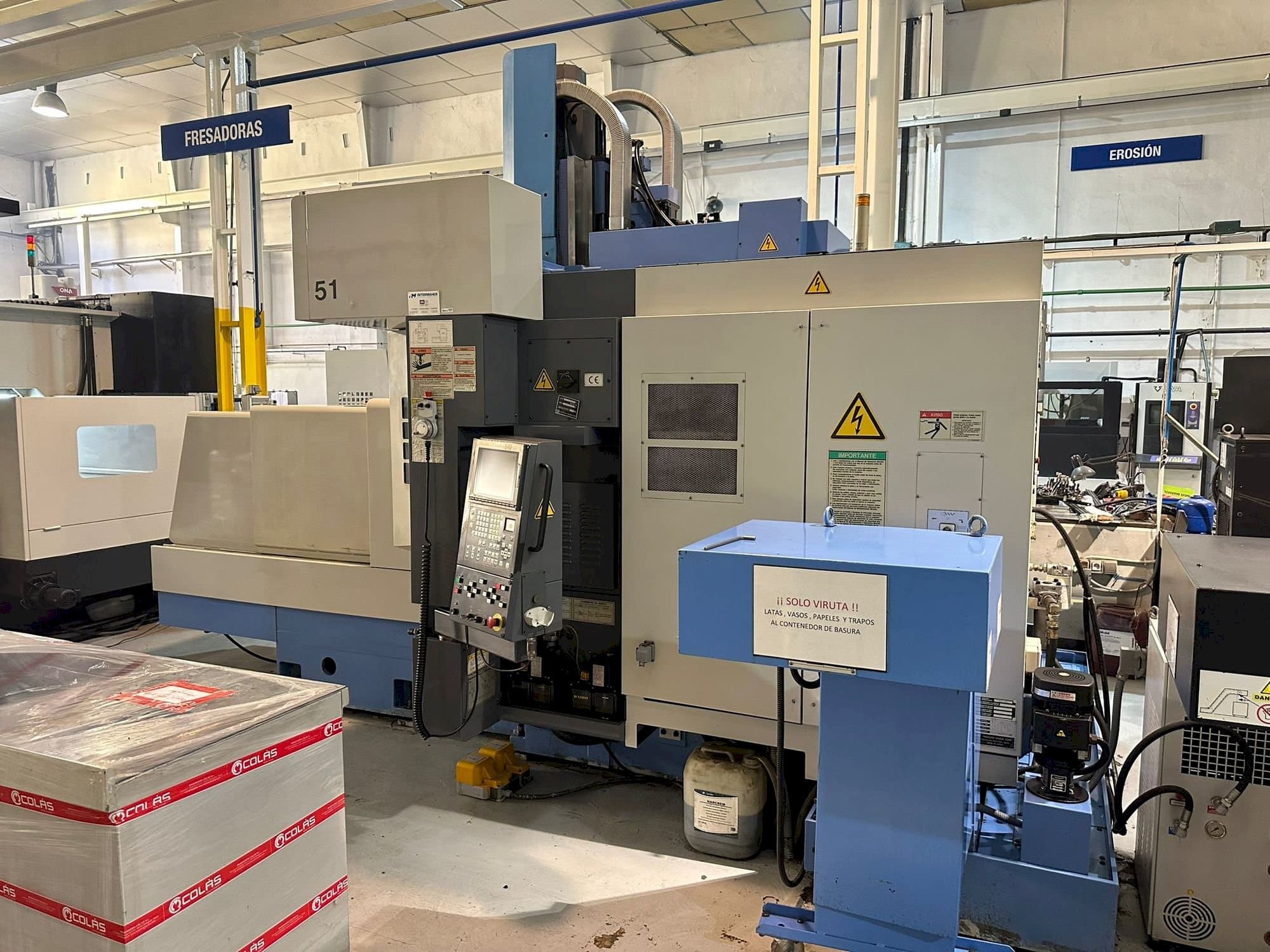Вид станка Mazak FJV-35/60 спереди