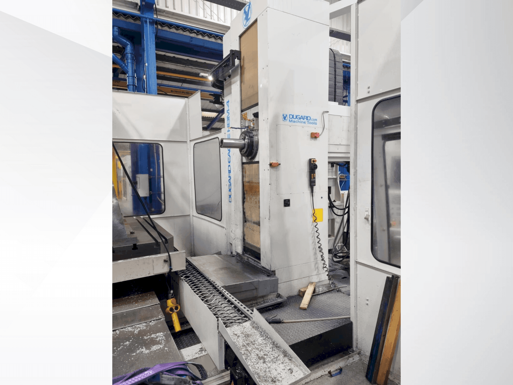 Вид станка Dugard									 HBM4  спереди