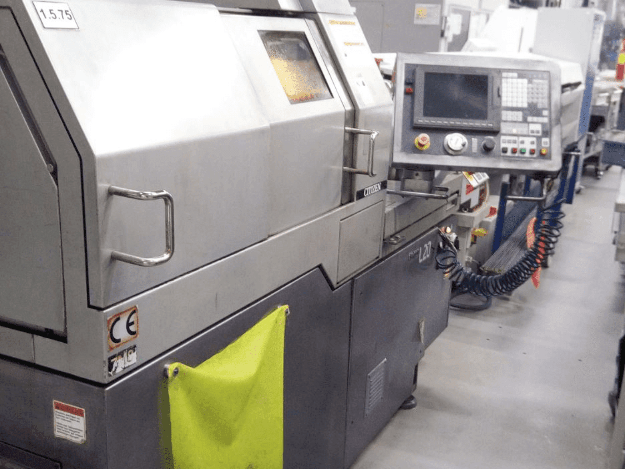 Вид станка Citizen L720-Vlll спереди