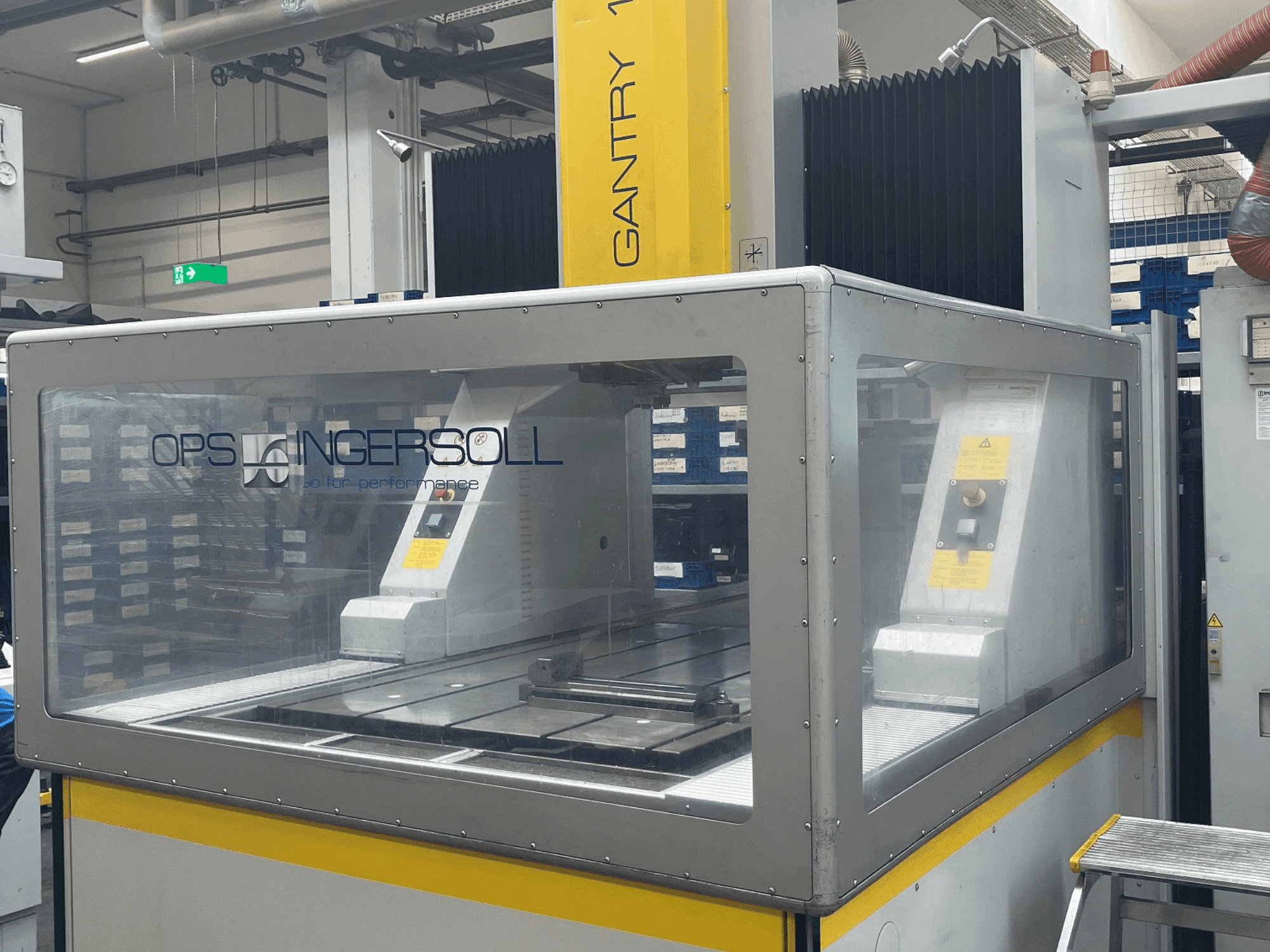 Вид станка OPS INGERSOLL Gantry 1200  спереди