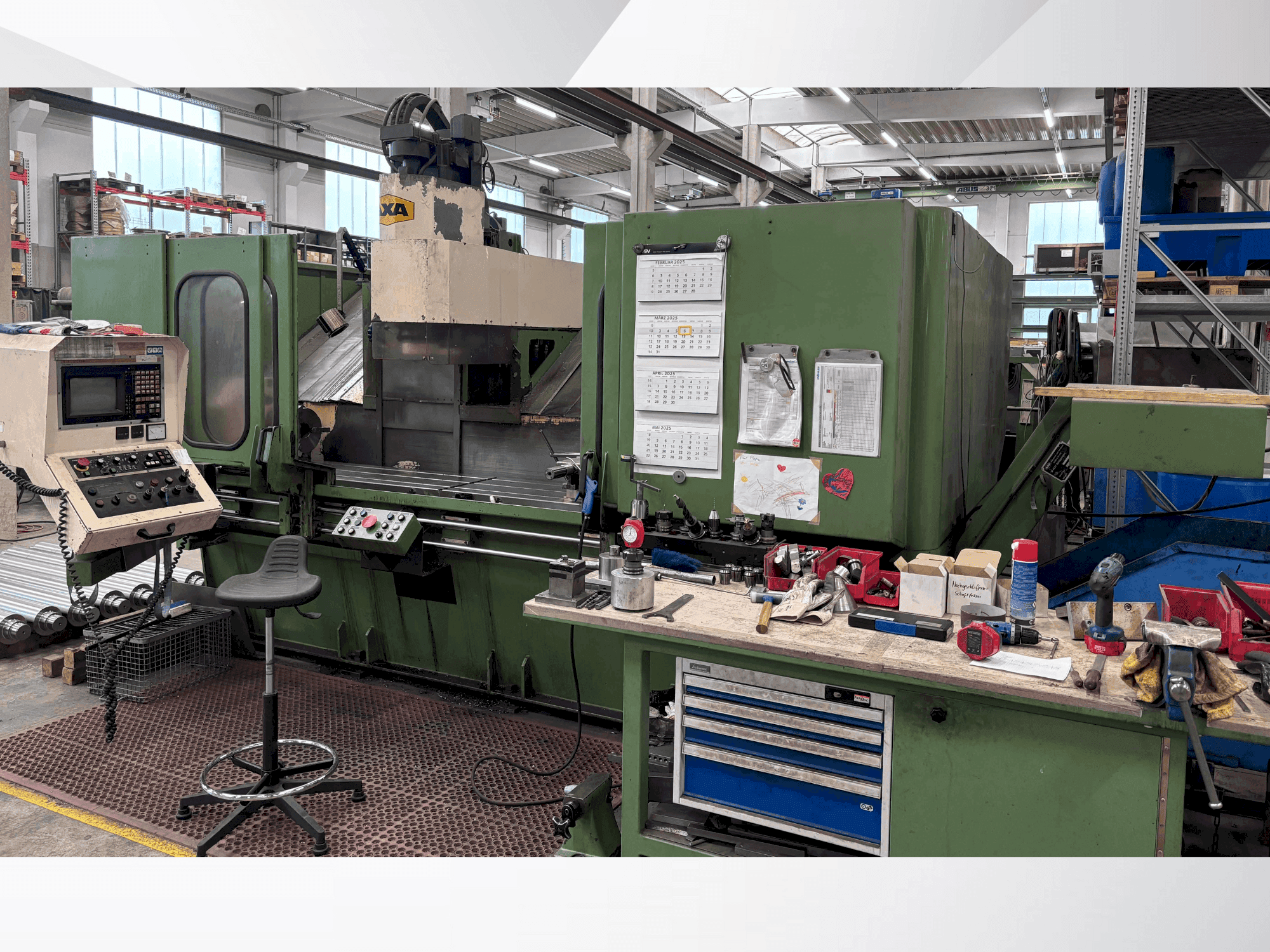 Вид станка AXA VSC 2 M спереди