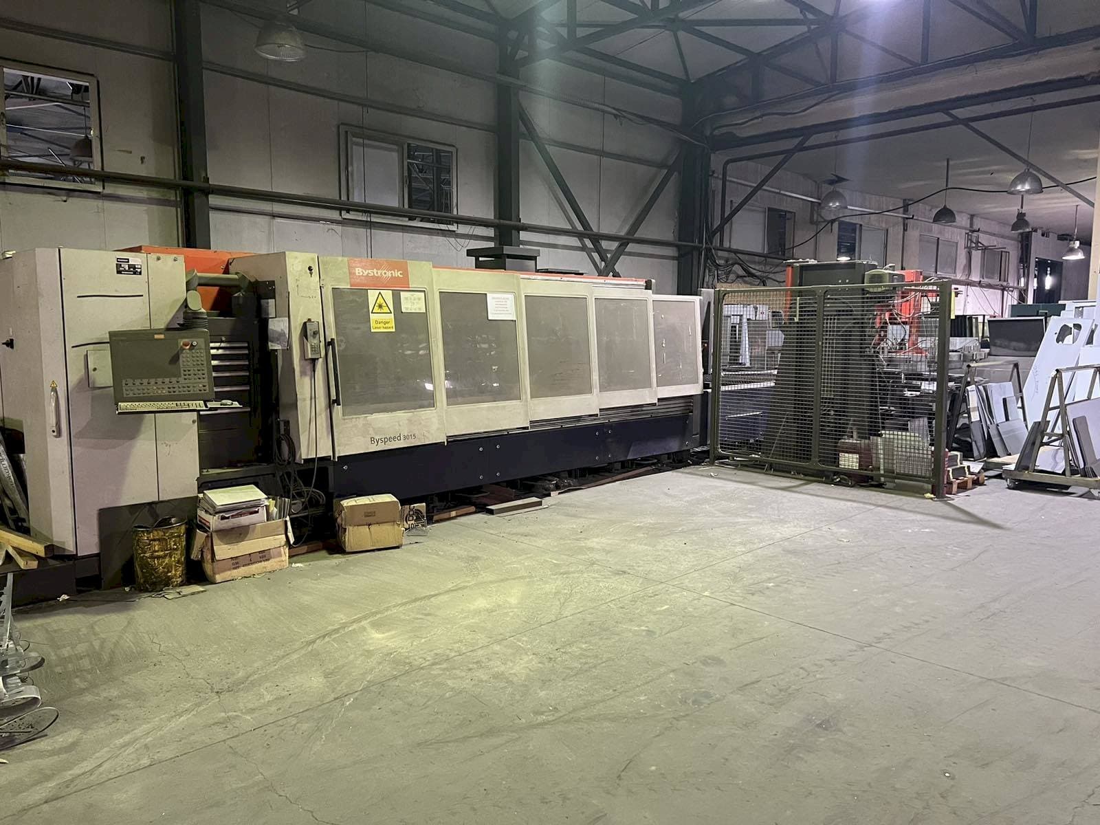 Вид станка Bystronic Byspeed 3015  спереди