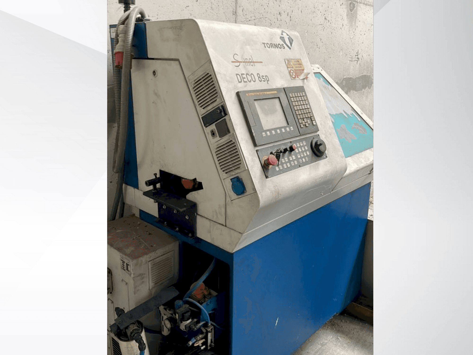 Вид станка TORNOS DECO 8sp спереди