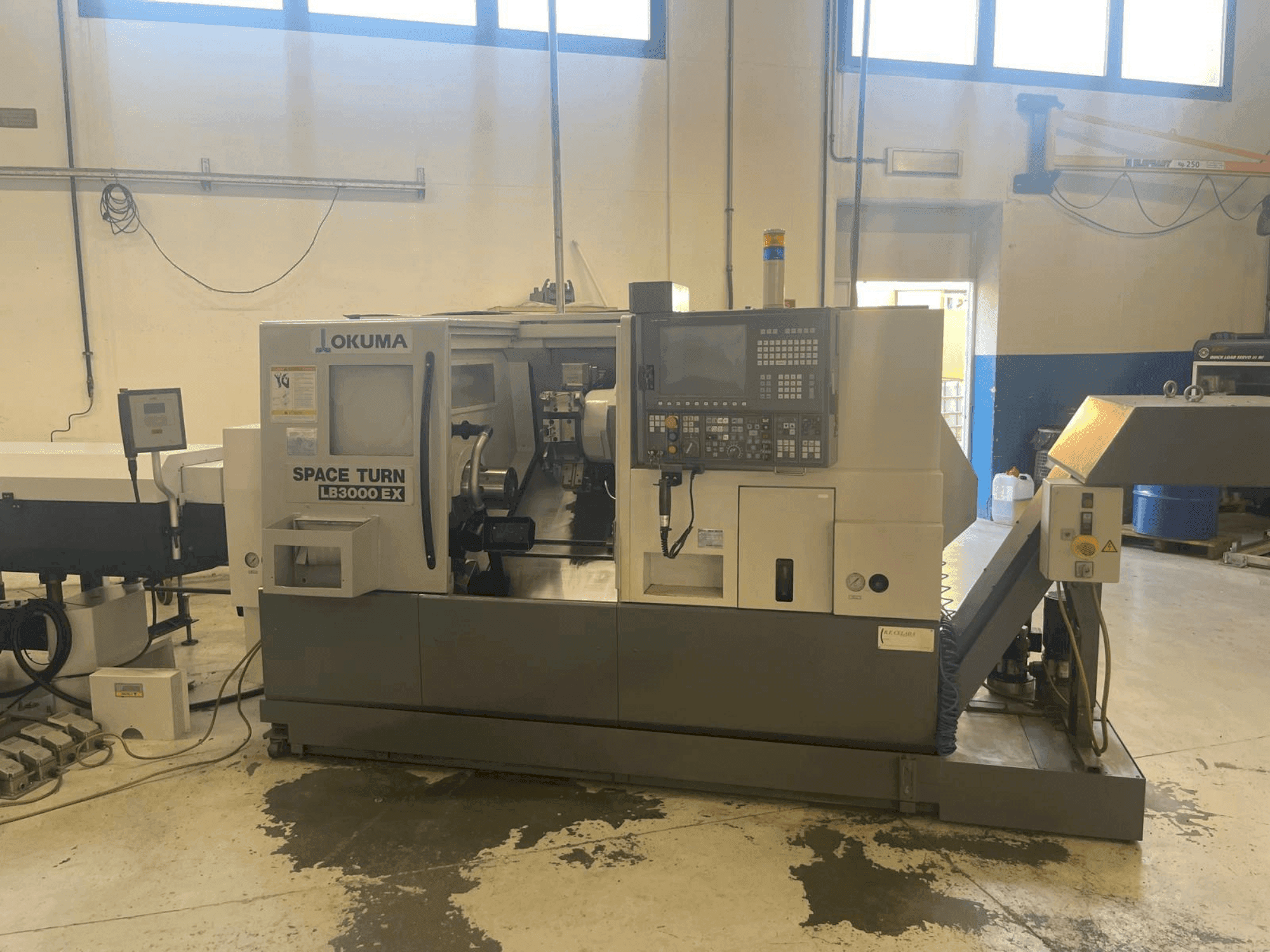 Вид станка Okuma SPACE TURN LB 3000 EX спереди
