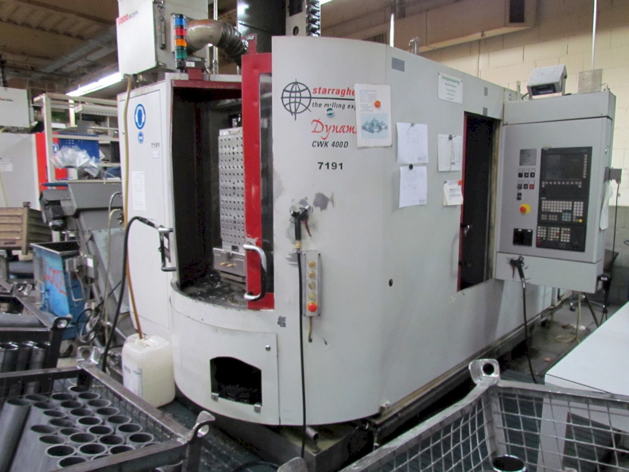 Вид станка Heckert CWK 400 D спереди