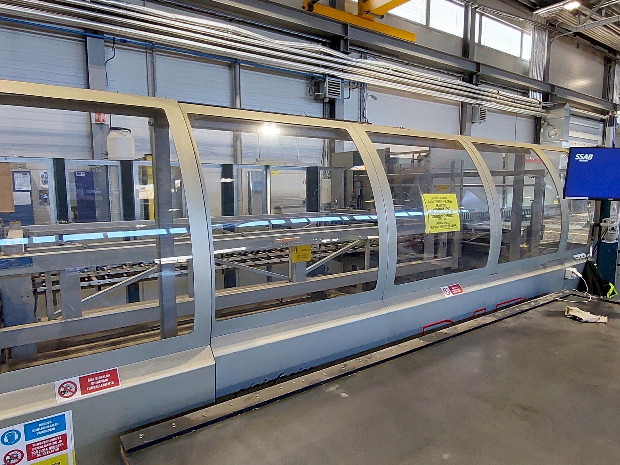 Вид станка Salvagnini S4 0929 + P4 line спереди