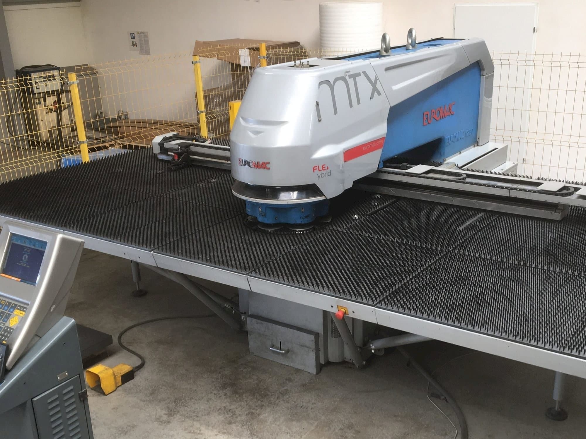Вид станка Euromac MTX FLEX 6 спереди