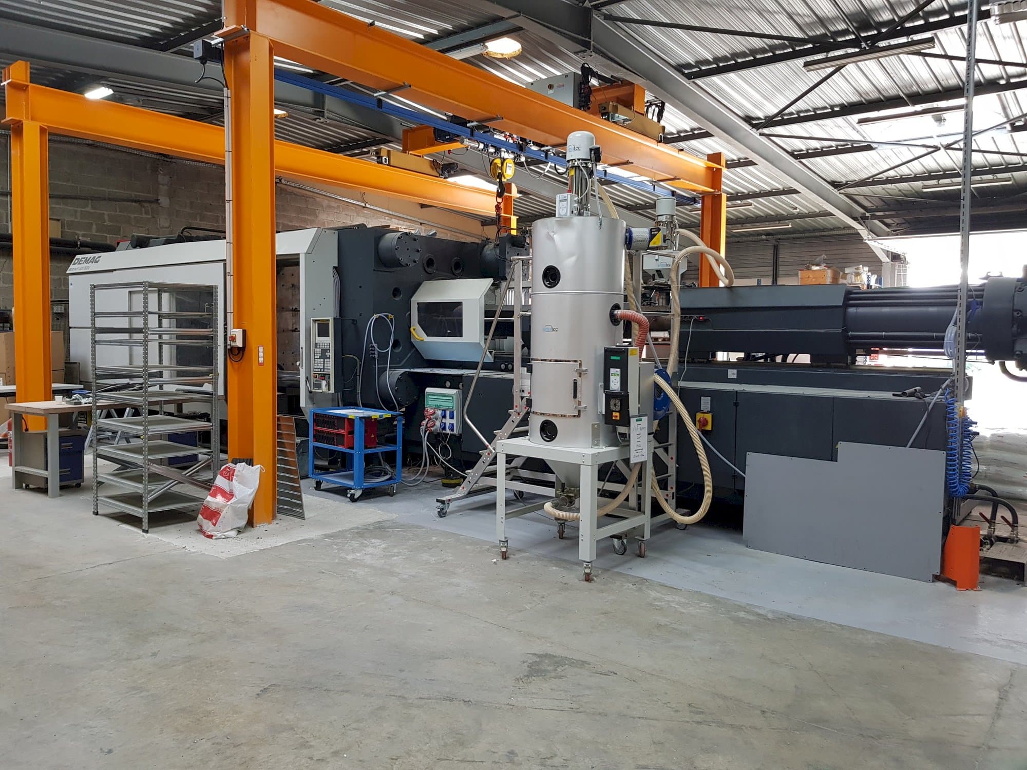 Вид станка DEMAG ERGOTECH 1300-8000 спереди