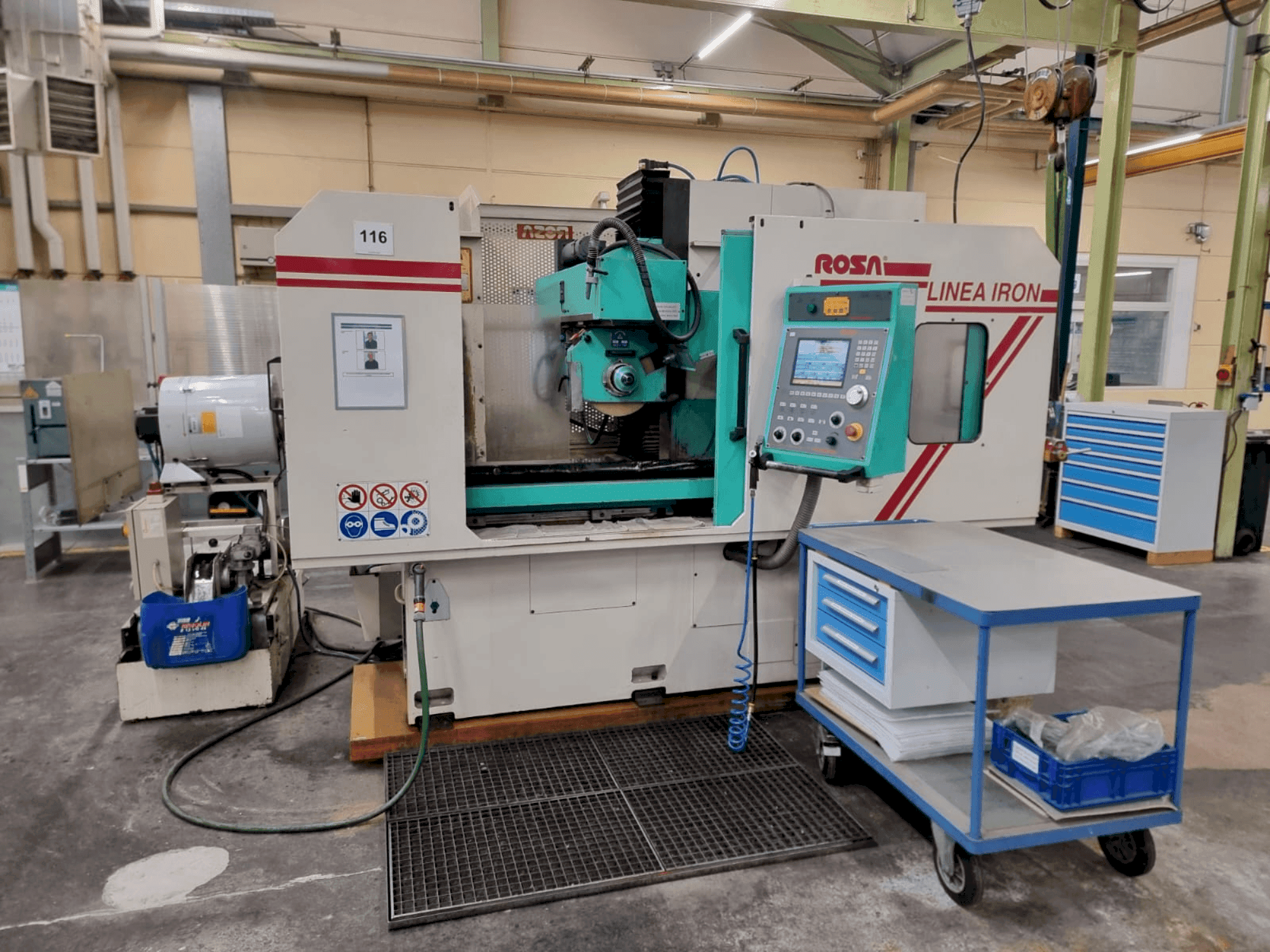 Вид станка ROSA ERMANDO IRON 08.6 спереди