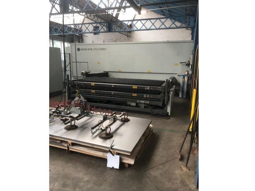 Вид станка BLM Adige-Sys LT9 Combo спереди