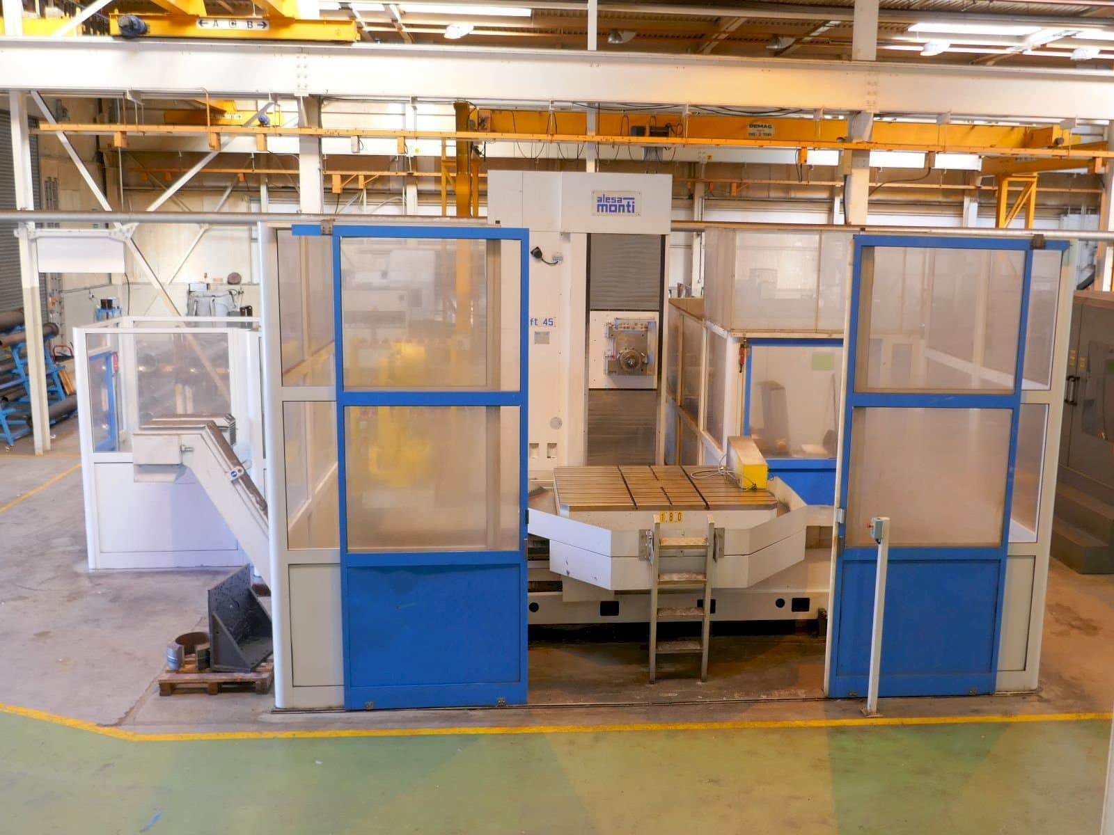 Вид станка ALESA MONTI FT 45 TG спереди