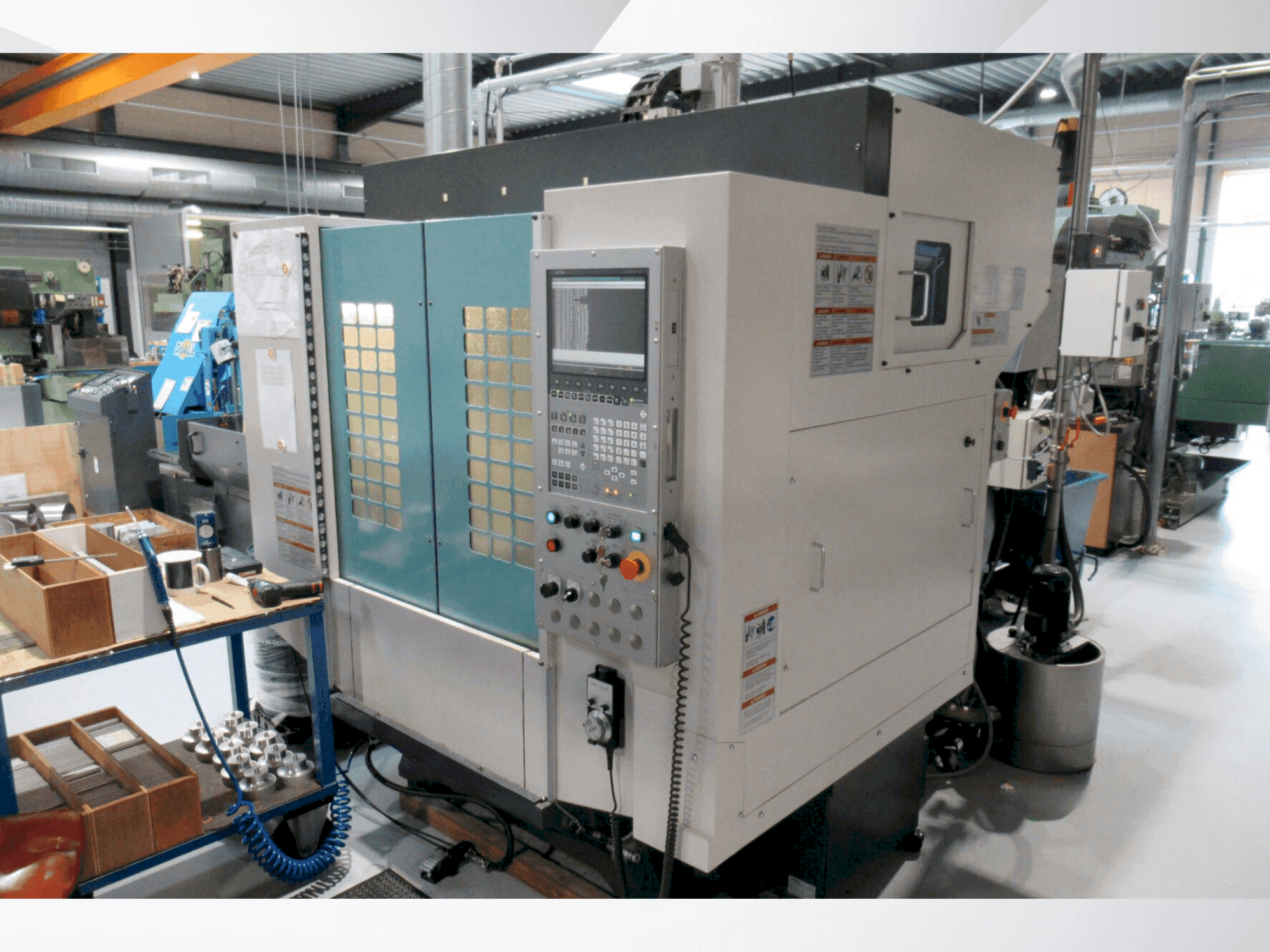 Вид станка Brother TC-22B-O спереди