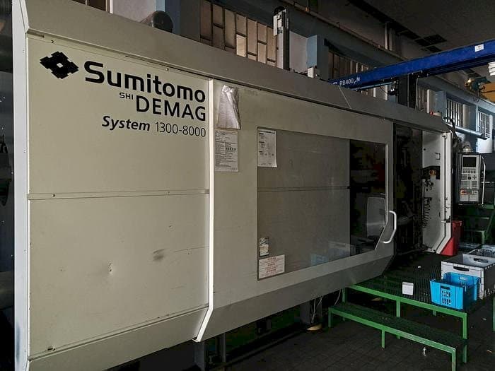 Вид станка Sumitomo Demag 1300-8000 спереди