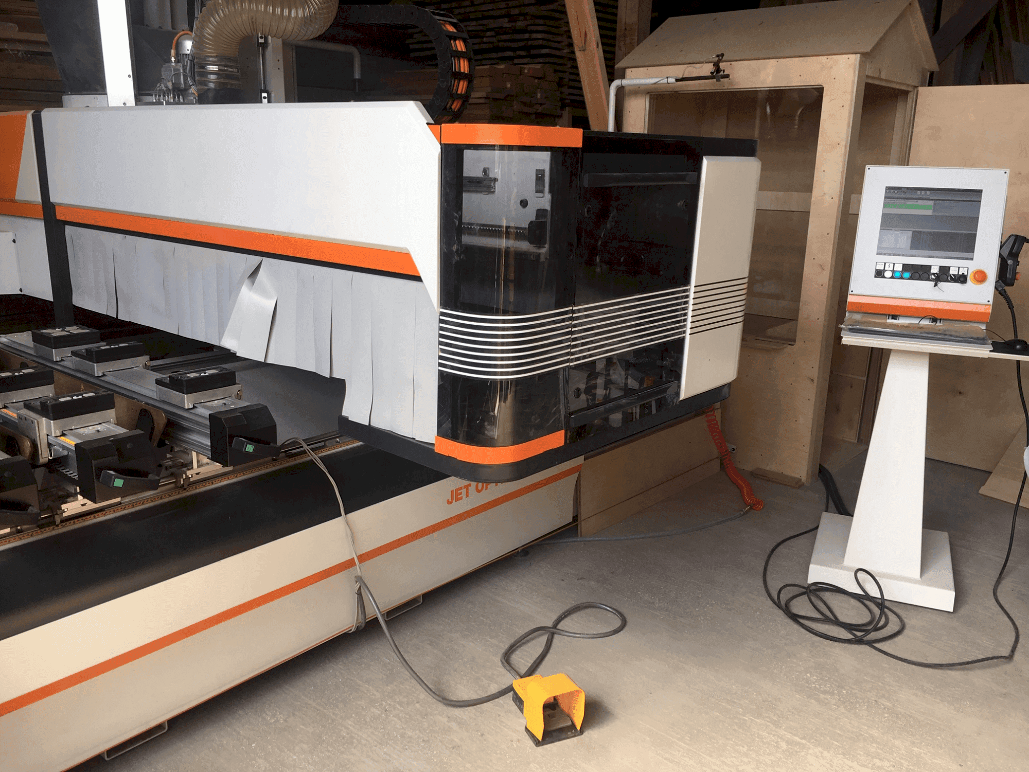 Вид станка BUSELLATO Jet Optima T5  спереди