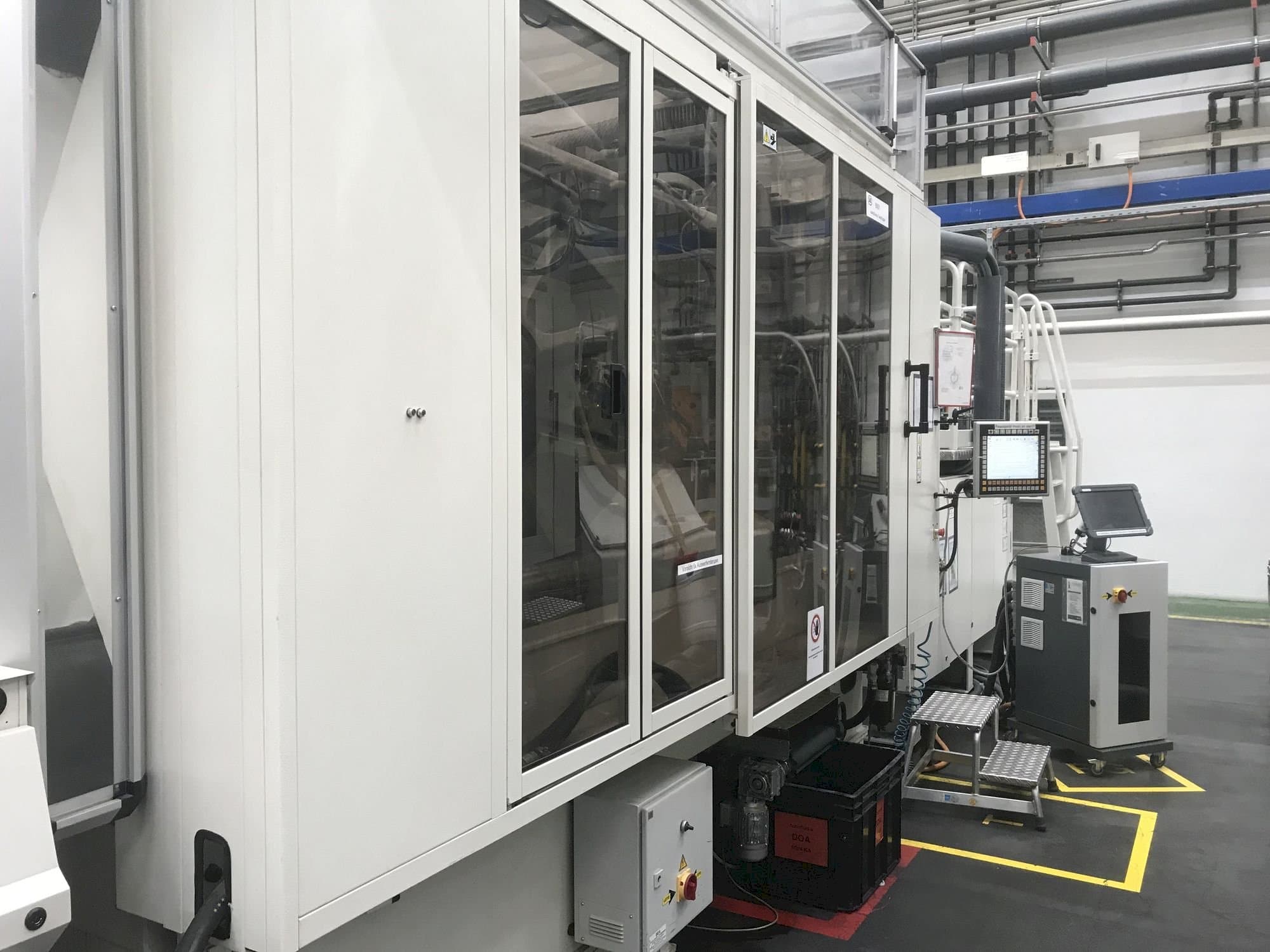 Вид станка с Husky H500 RS 65/60 правой стороны